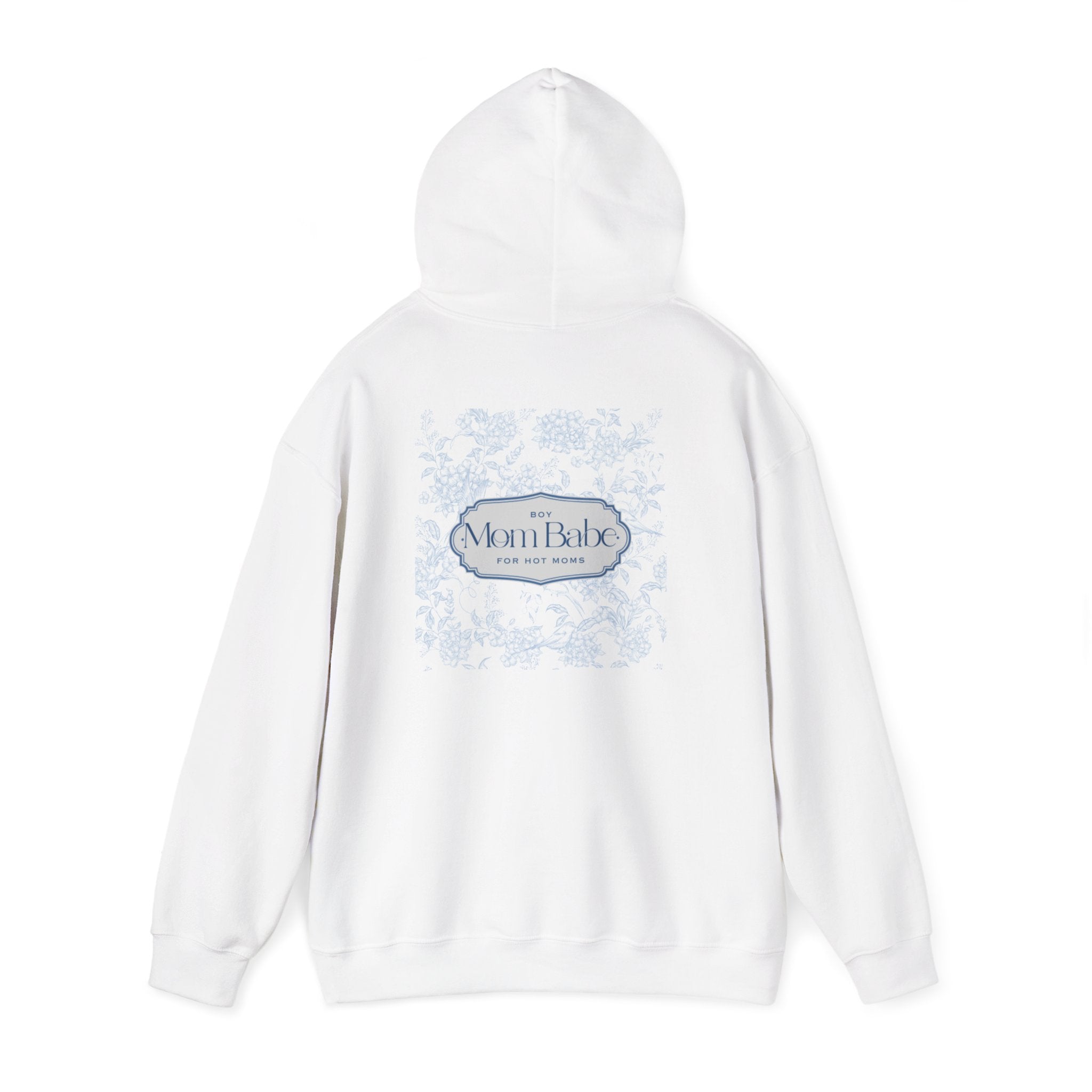Boy Mom Babe - Floral Graphic Hoodie