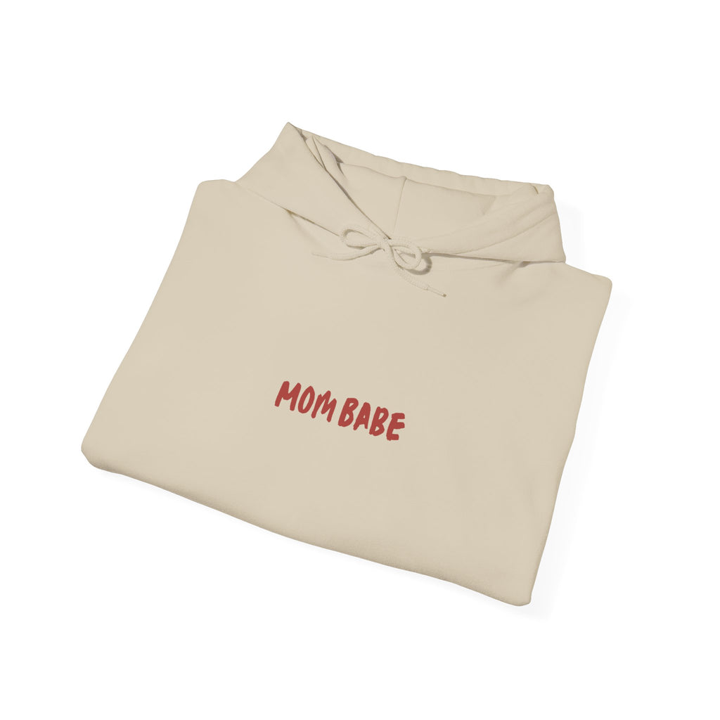All Mom Babes Need - Graphic Check Hoodie