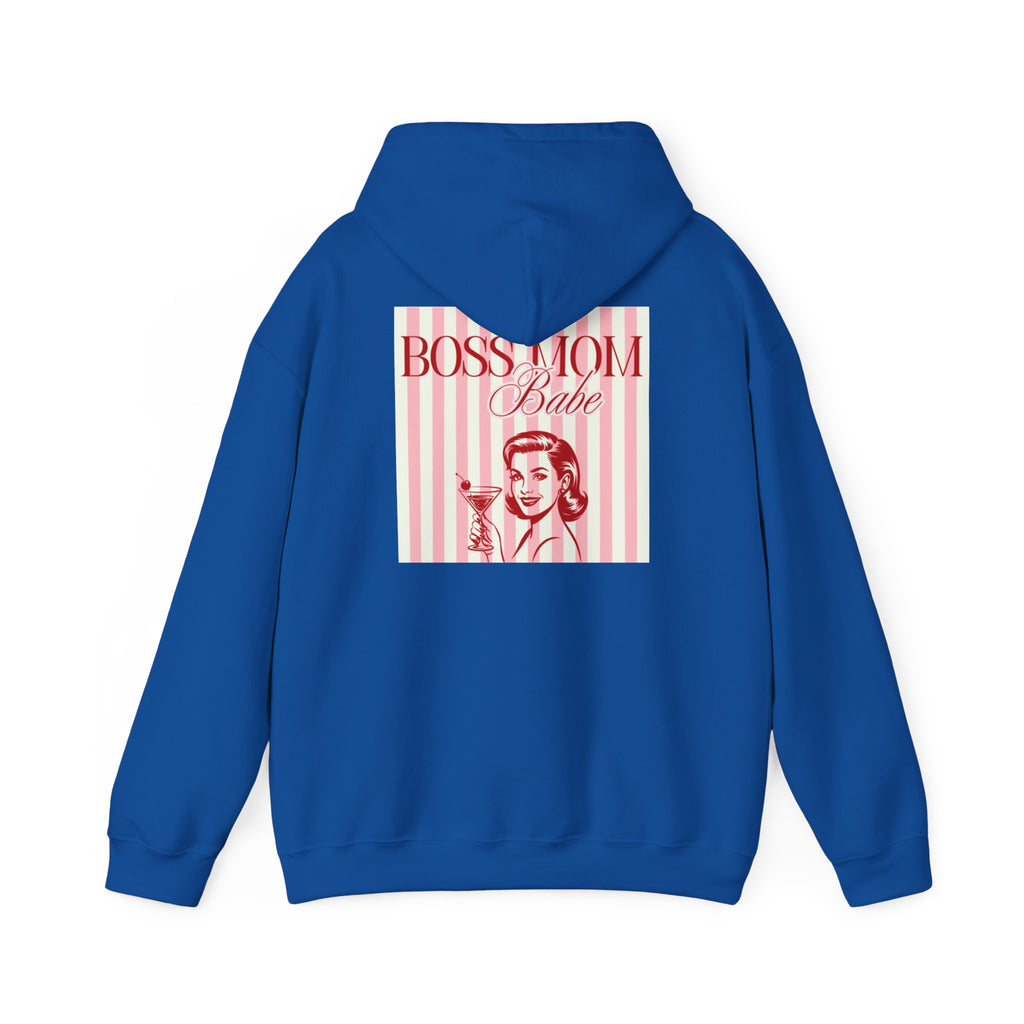 Boss Mom Babe — Vintage Retro Graphic Hoodie