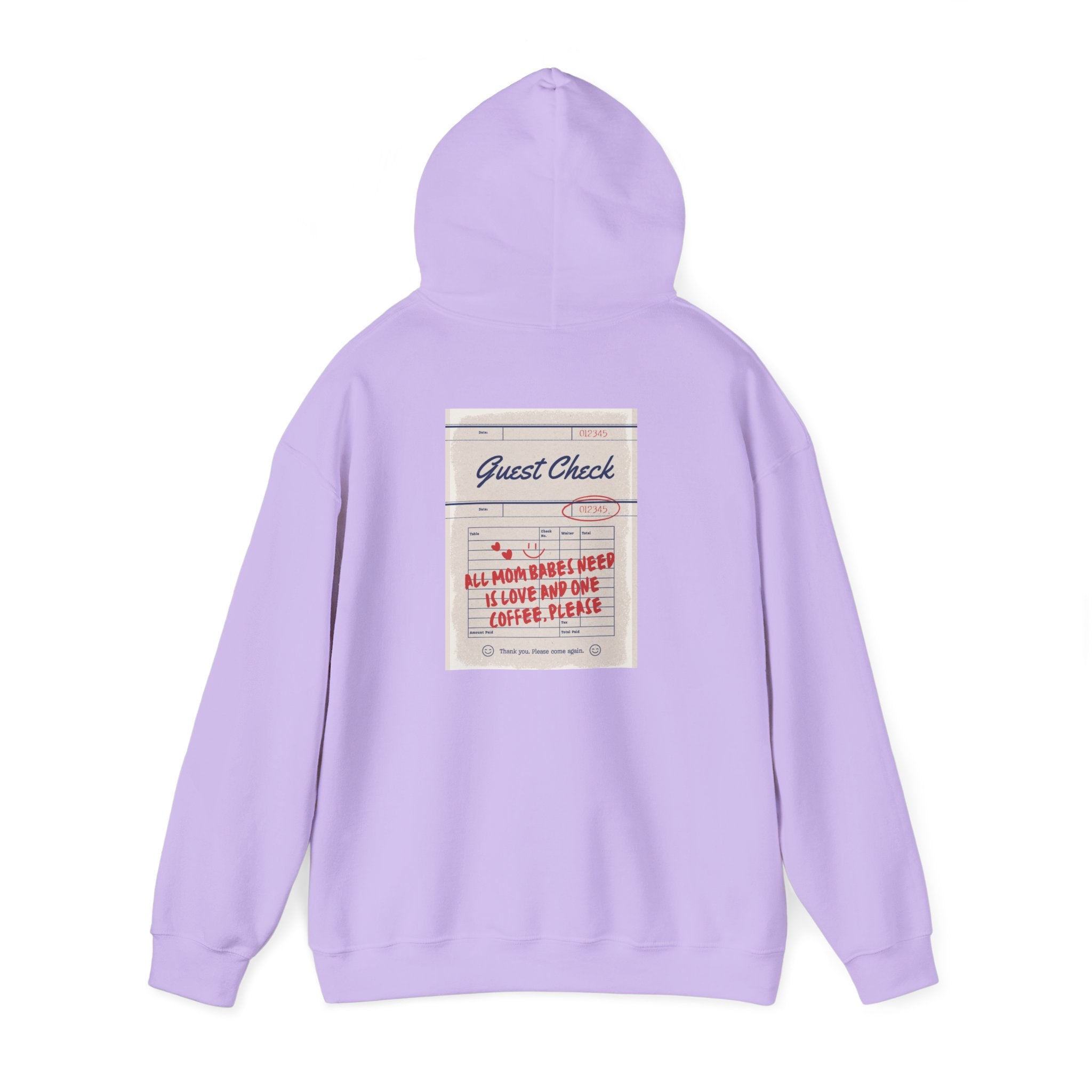 All Mom Babes Need - Graphic Check Hoodie