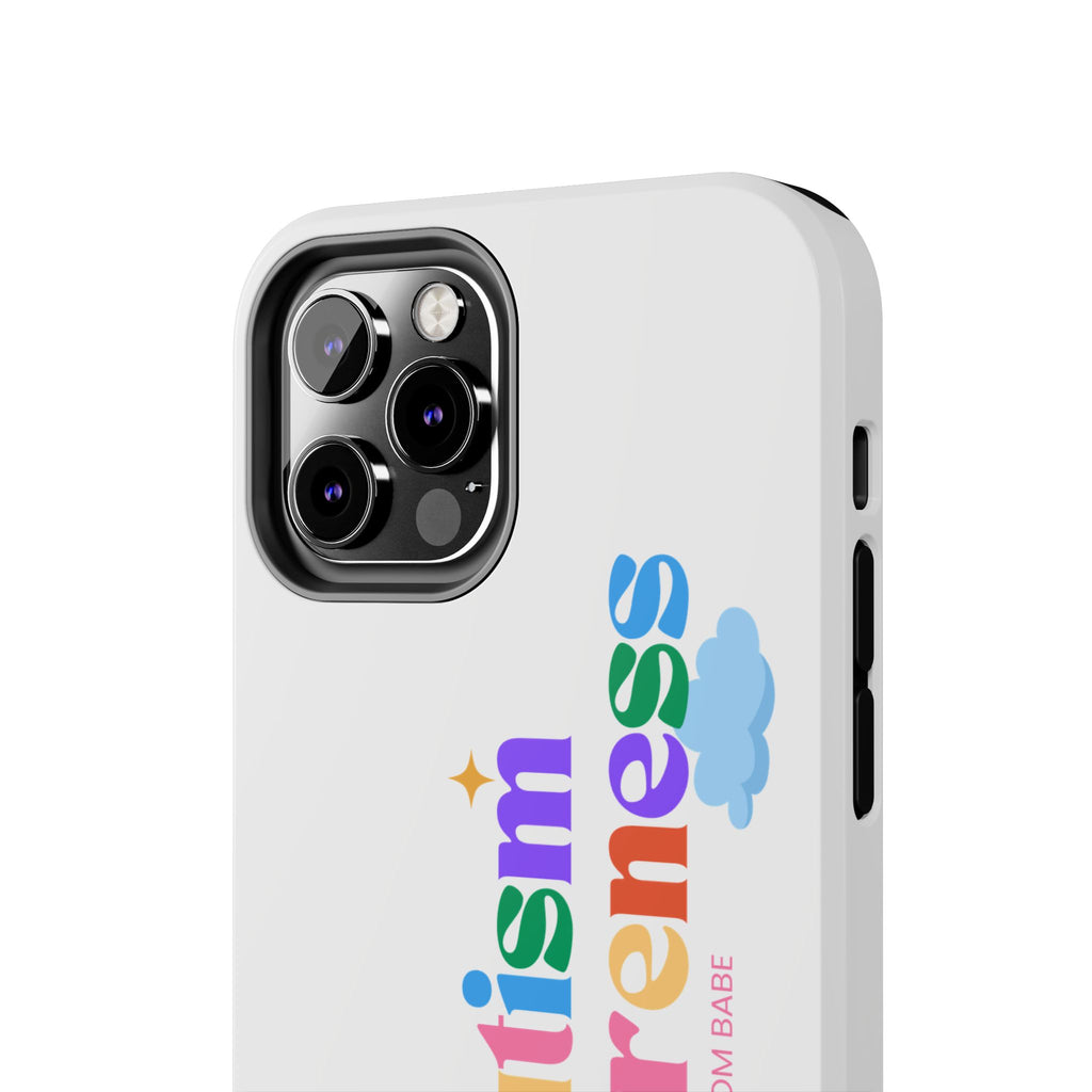 Copy of Autism Awareness and Acceptance — Checkered Heart Phone Case