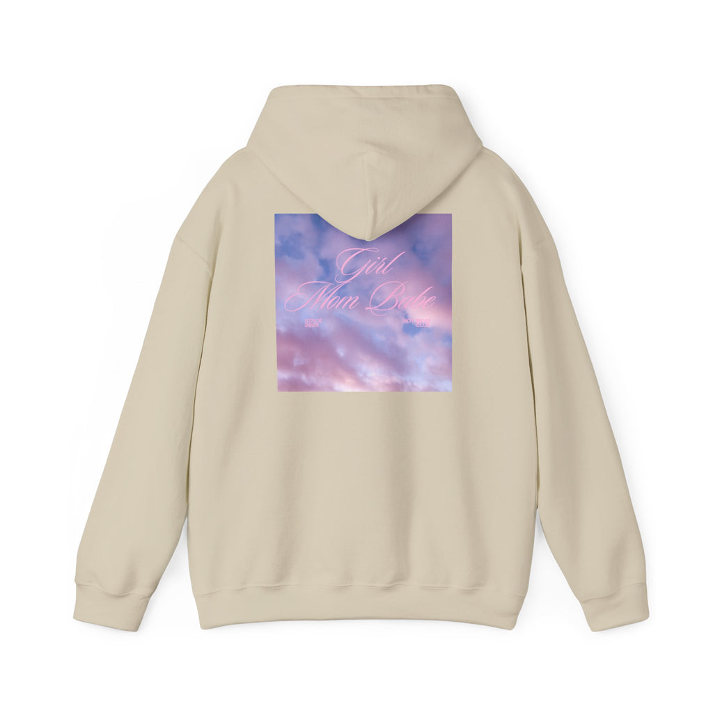 Girl Mom Babe - Cloudy Graphic Hoodie