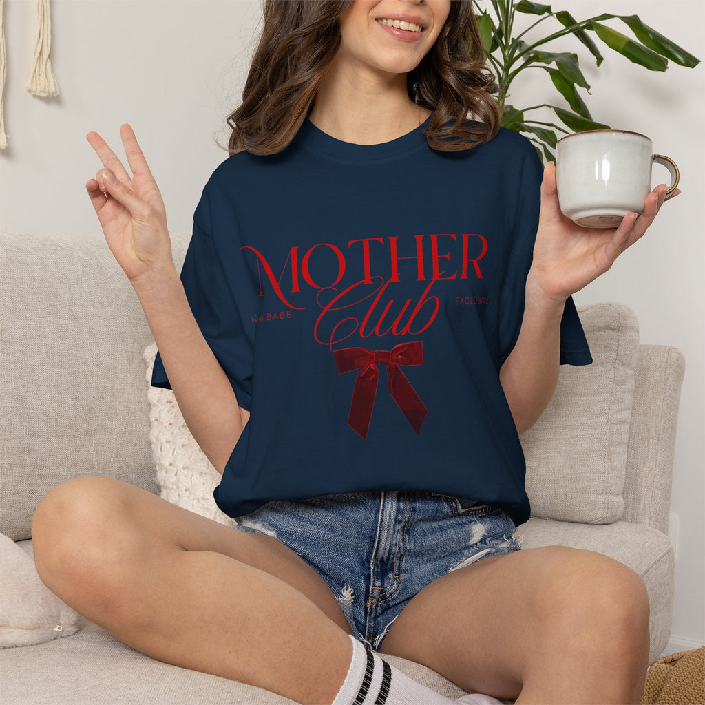 Mother Club Mom Babe Exclusive Tee - Ruby