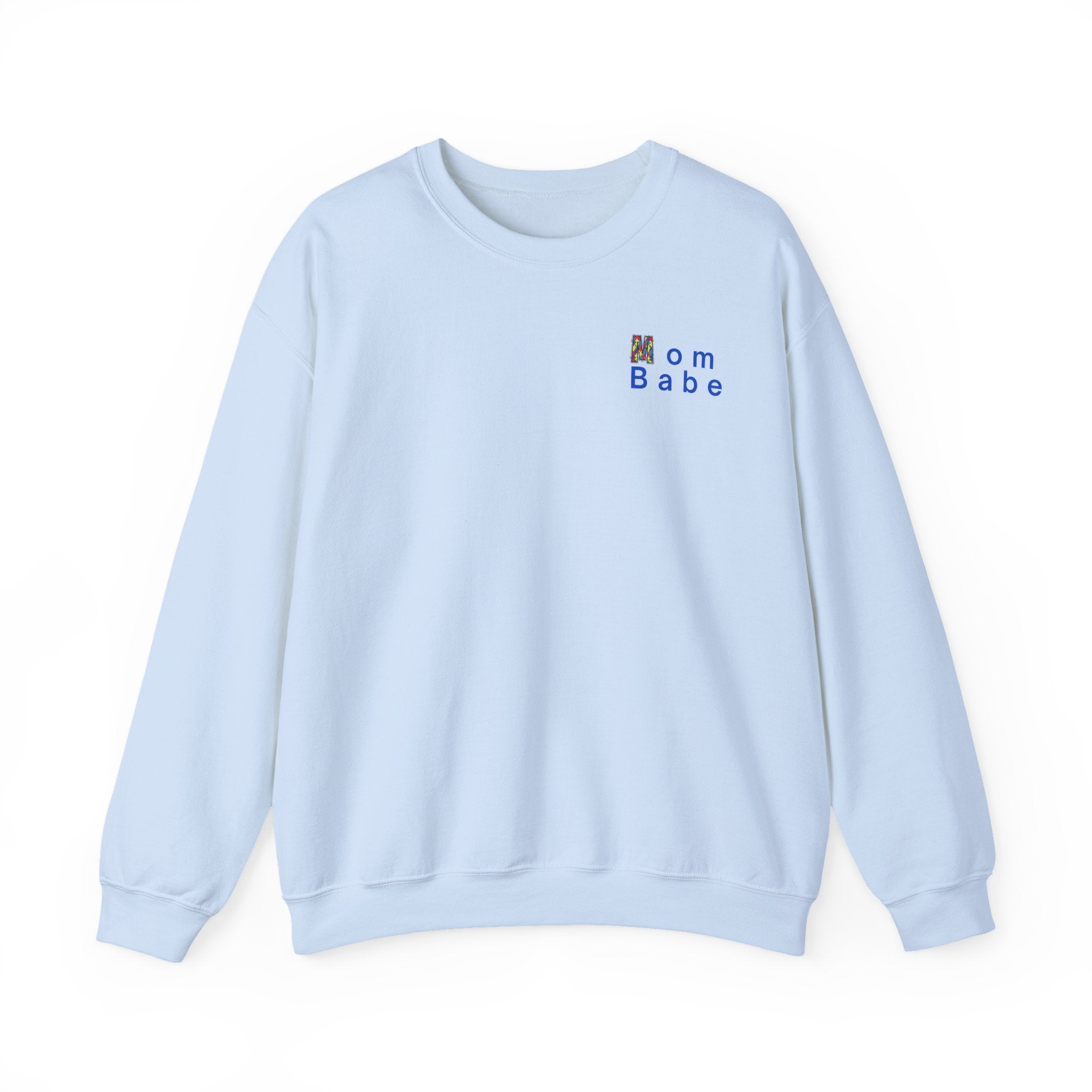Mom Babe Autism Advocate - Graphic Sweatshirt