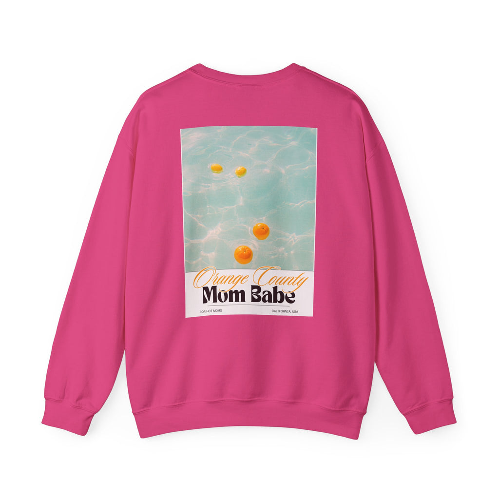 Orange County Mom Babe - Pool Graphic Sweatshirt