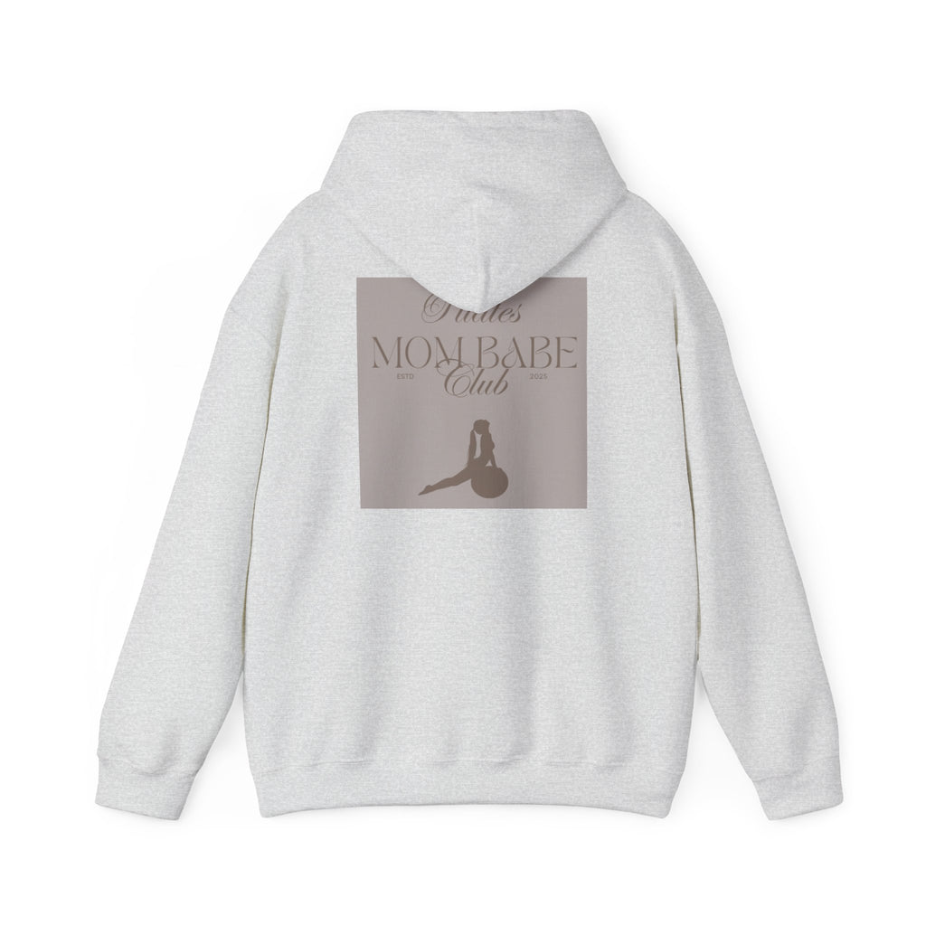 Pilates Mom Babe Club — Workout Graphic Hoodie