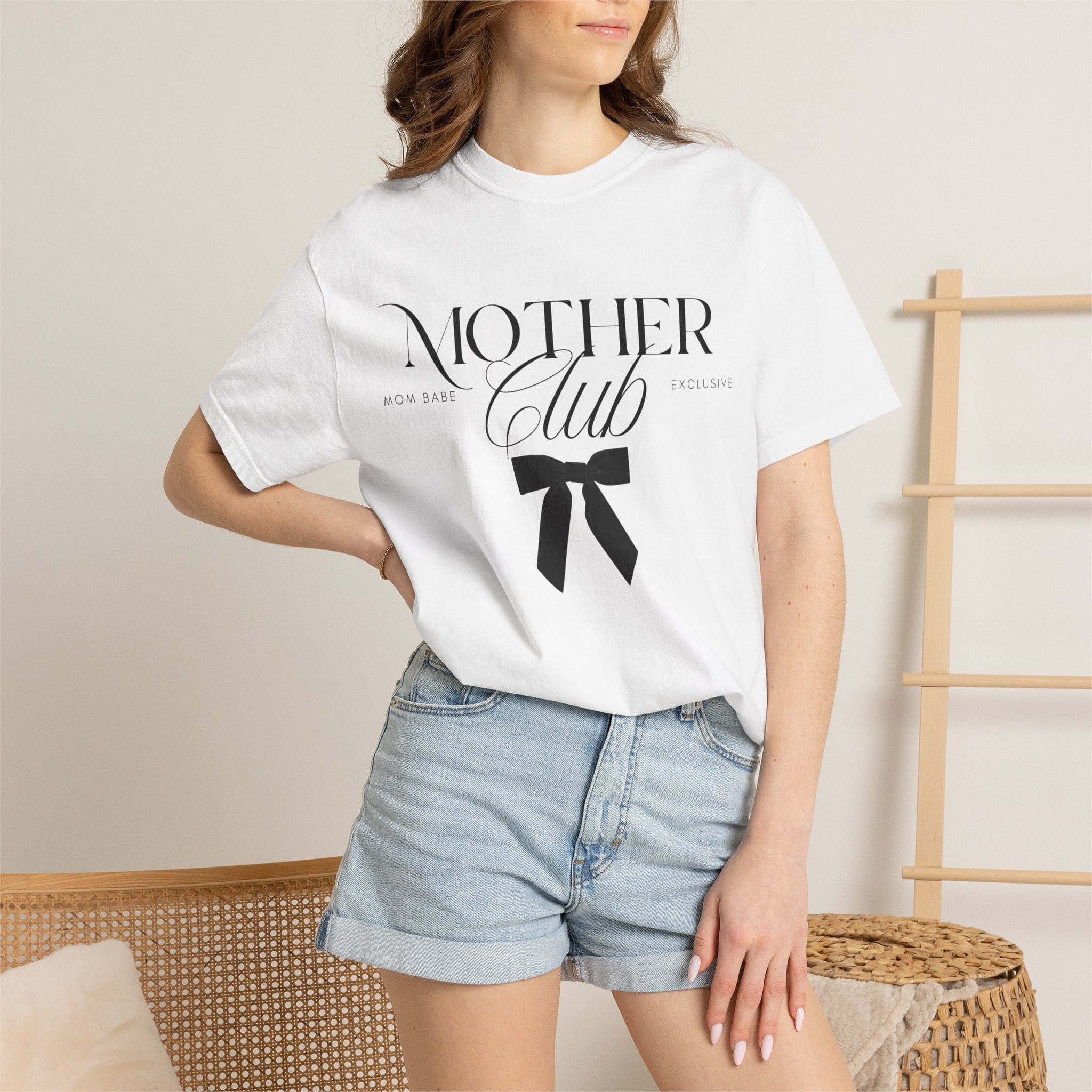 Mother Club Mom Babe Exclusive Tee - Black