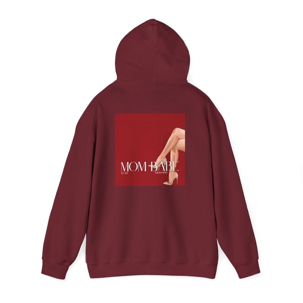 Mom Babe For Hot Moms - Beige Heels Graphic Hoodie