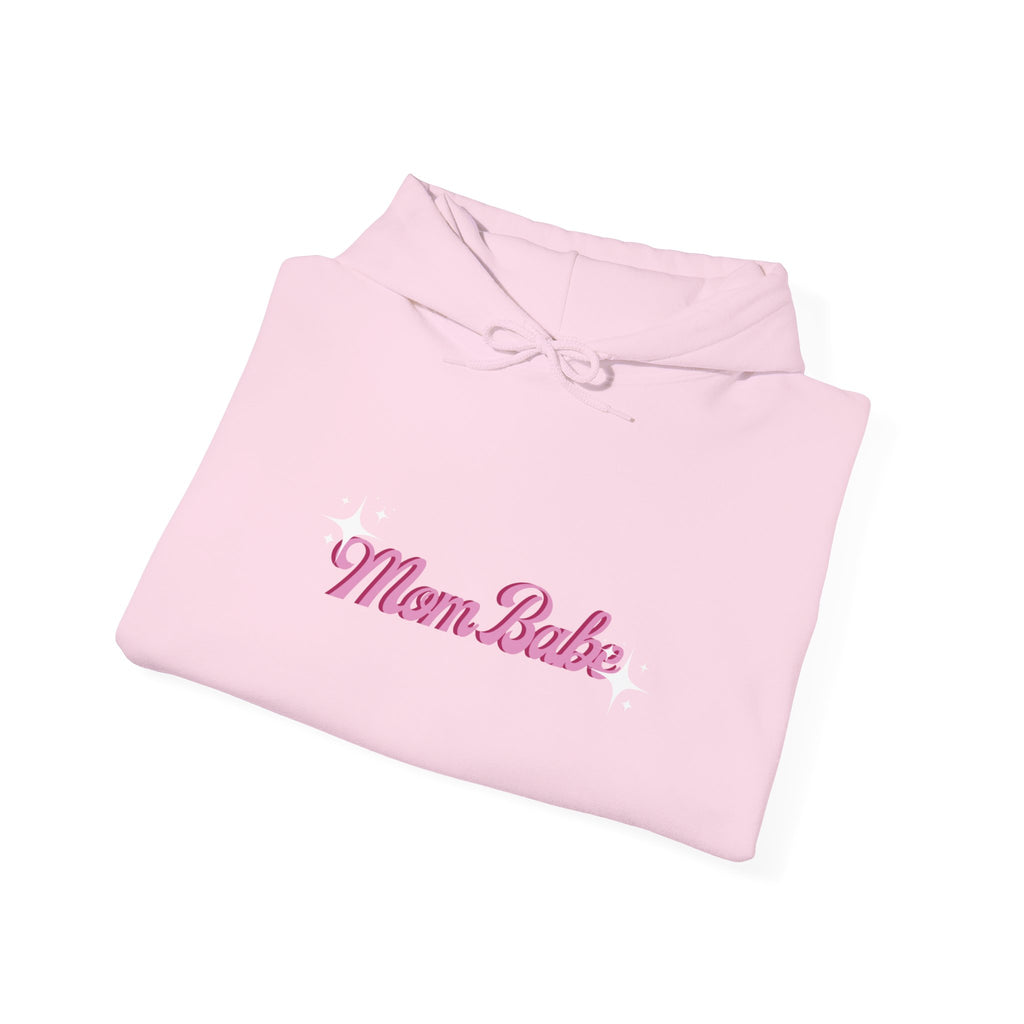 Mom Babe Club - For Hot Moms — Pink Graphic Hoodie