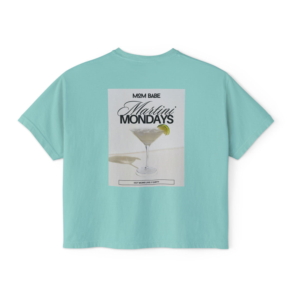 Mom Babe Martini Mondays Hot Moms Like it Dirty - Martini Graphic Tee