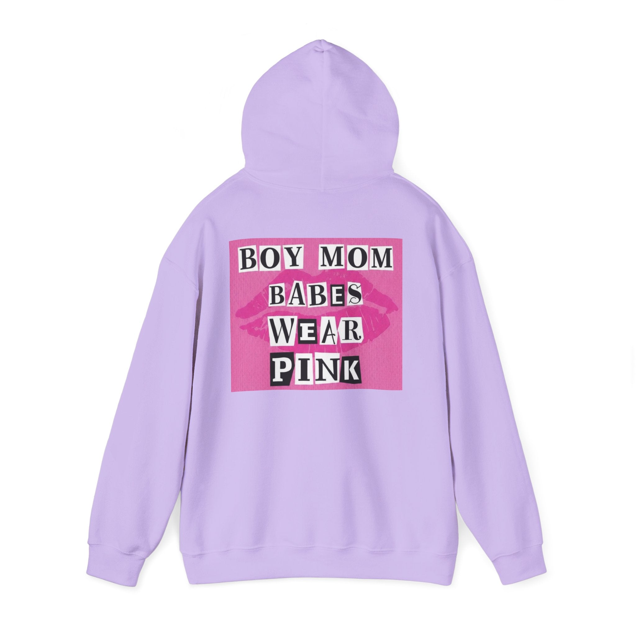 Boy Mom Babes Wear Pink - Graphic Hoodie