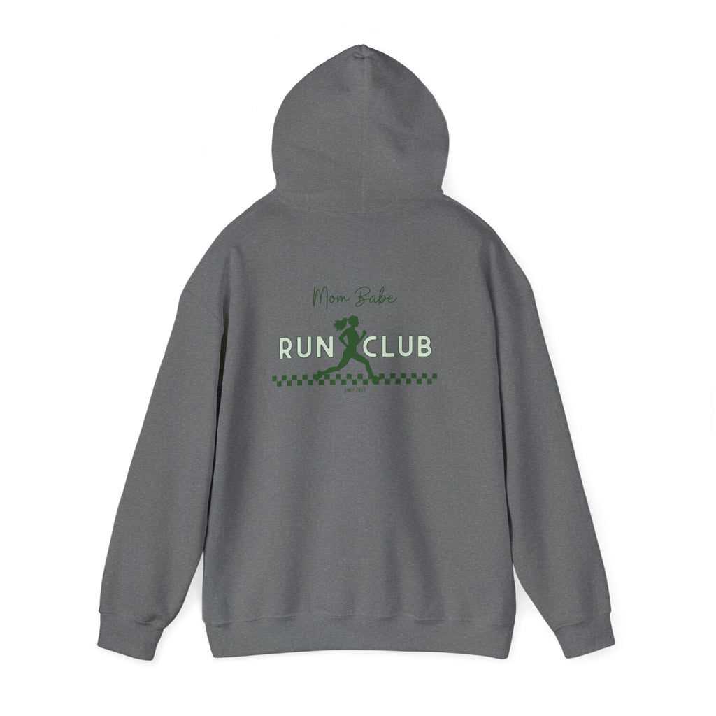 All Mom Babes Need - Graphic Check Hoodie