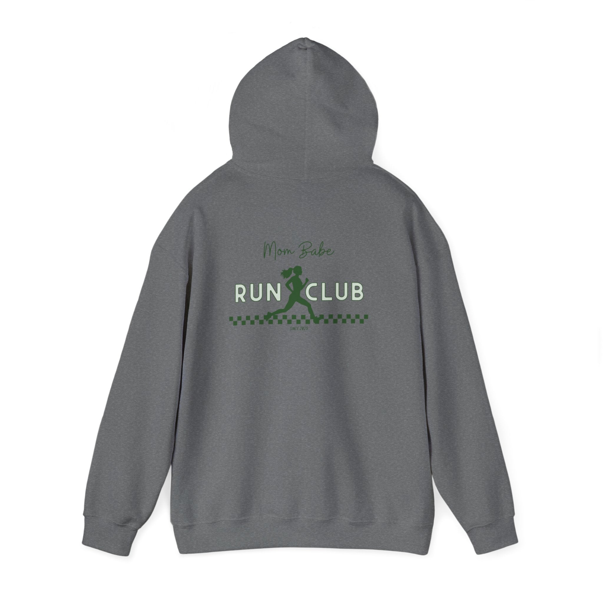 All Mom Babes Need - Graphic Check Hoodie