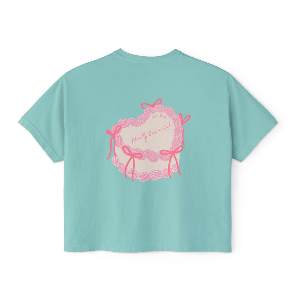 Mom Babe Literally Just a Girl - Cake Graphic Tee
