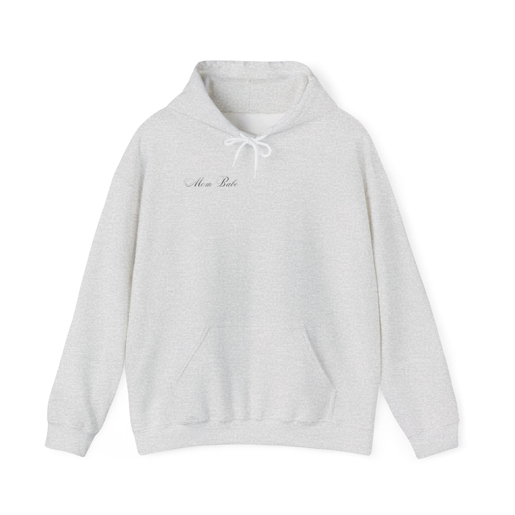 Caffeinated Mom Babe Club - Heart Spill Graphic Hoodie