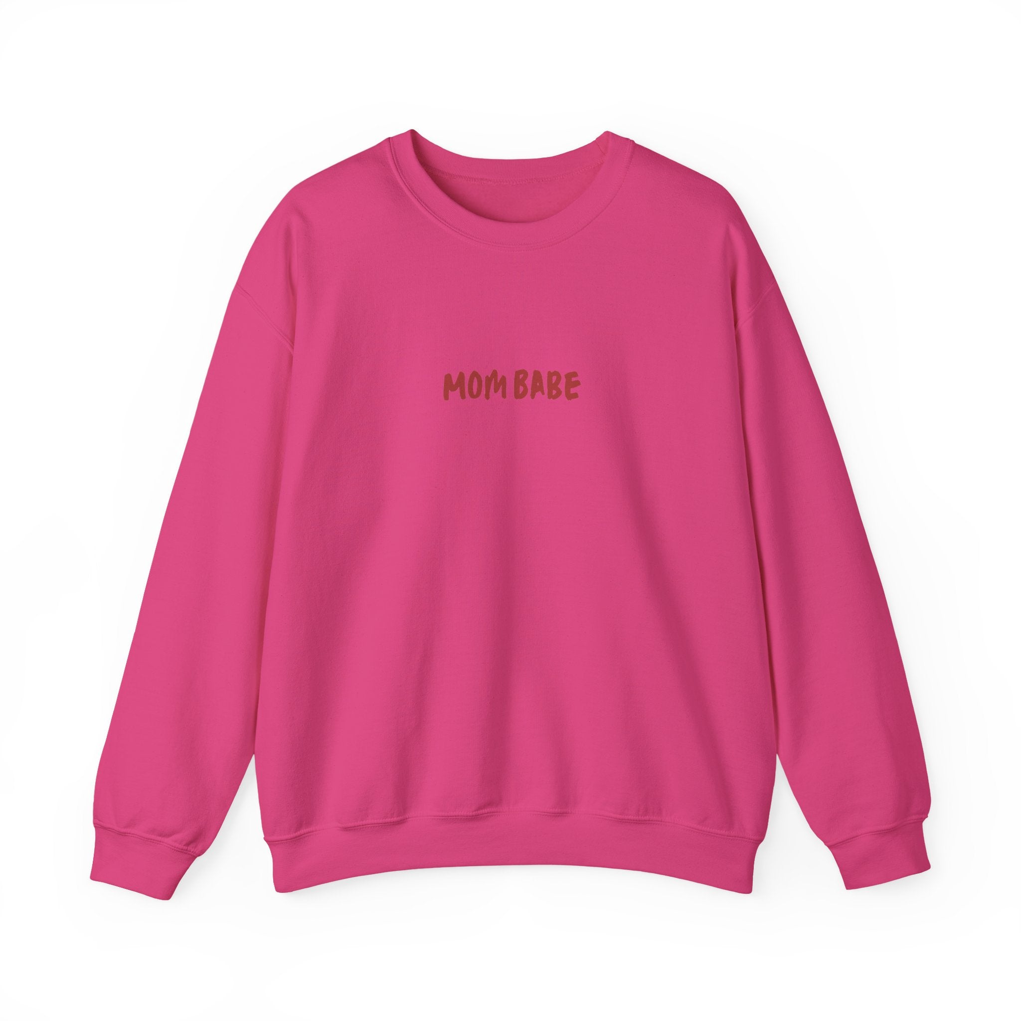 All Mom Babes Need - Graphic Check Sweatshirt