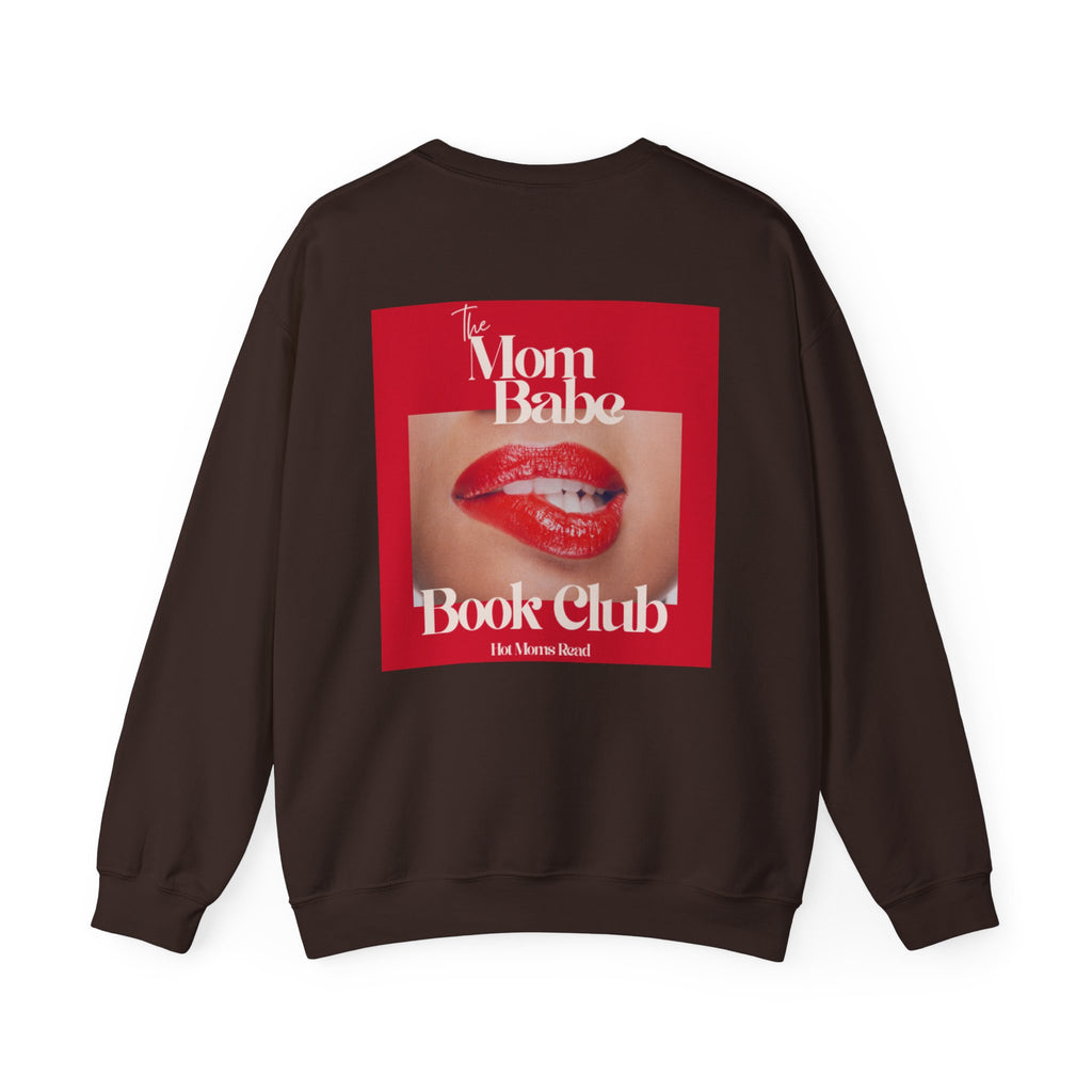 Mom Babe Book Club - Hot Moms Read Graphic Sweatshirt