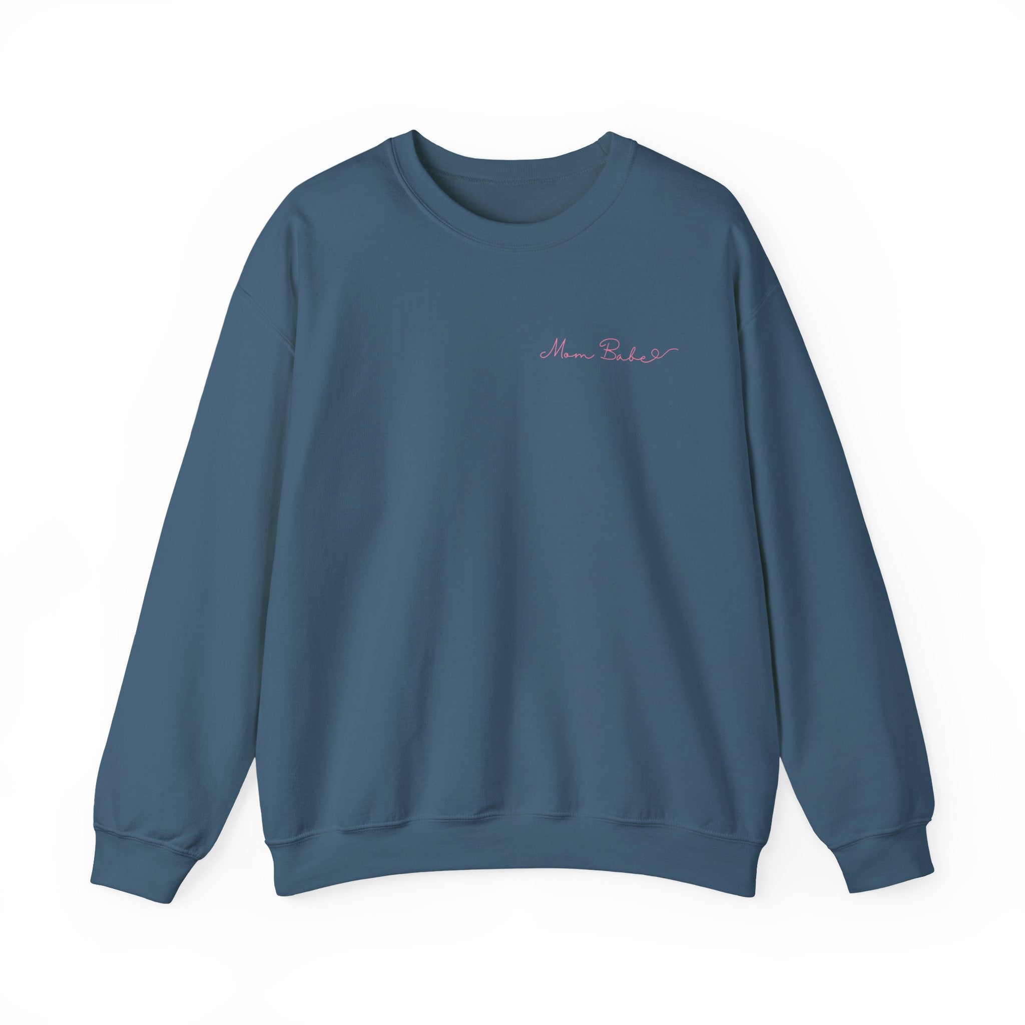 Unbothered Mom Babe - Graphic Sweatshirt