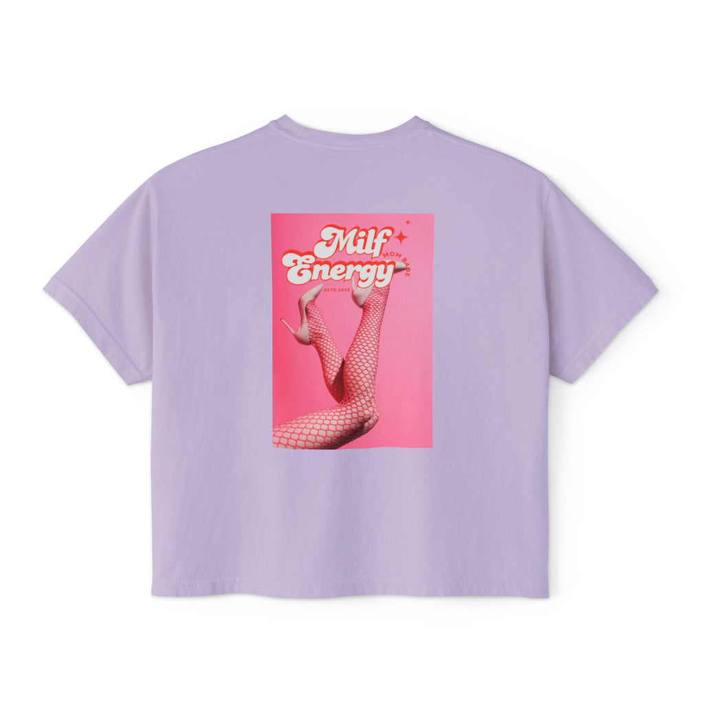 MILF Energy Mom Babe — Fishnet Graphic Tee