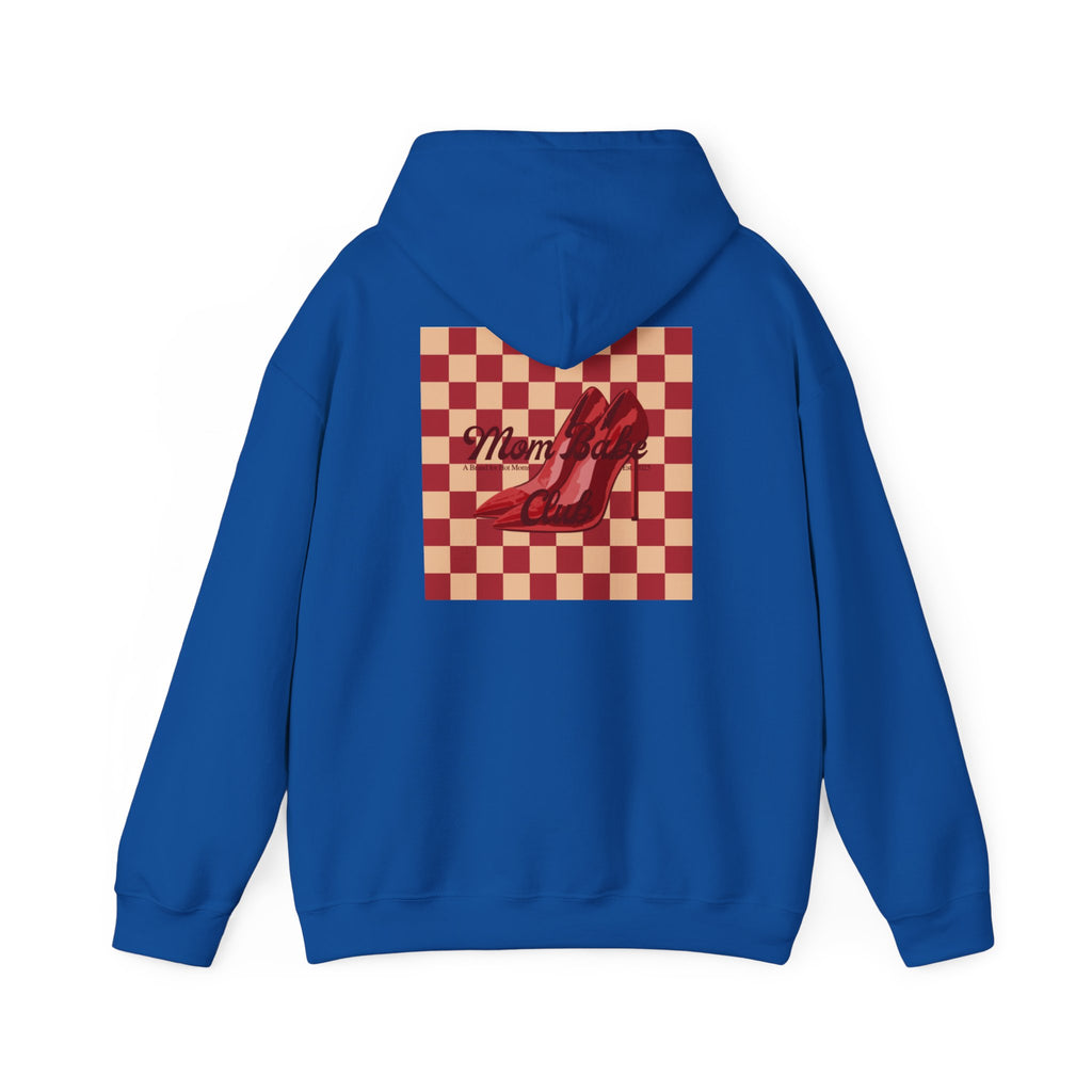 Mom Babe Club - For Hot Moms Heel Graphic Hoodie