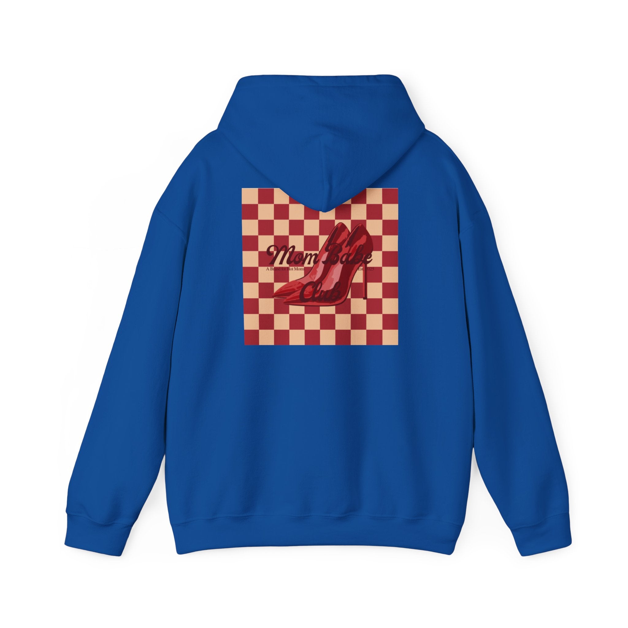 Mom Babe Club - For Hot Moms Heel Graphic Hoodie