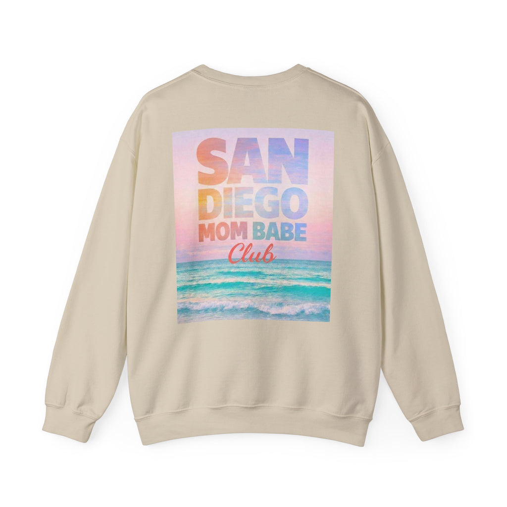 San Diego Mom Babe Club — Beach Graphic Sweatshirt