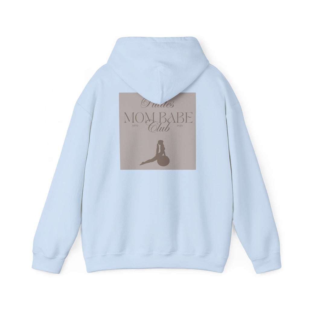 Pilates Mom Babe Club — Workout Graphic Hoodie