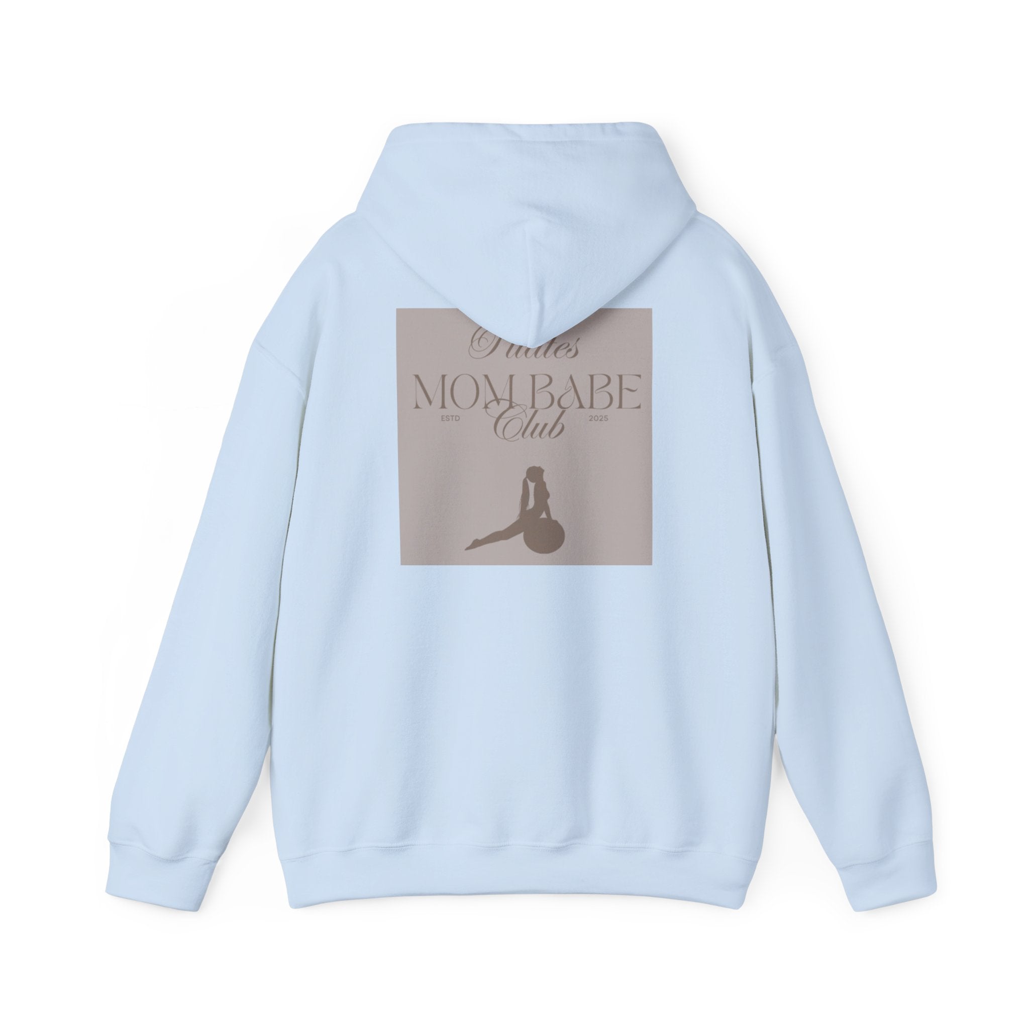 Pilates Mom Babe Club — Workout Graphic Hoodie