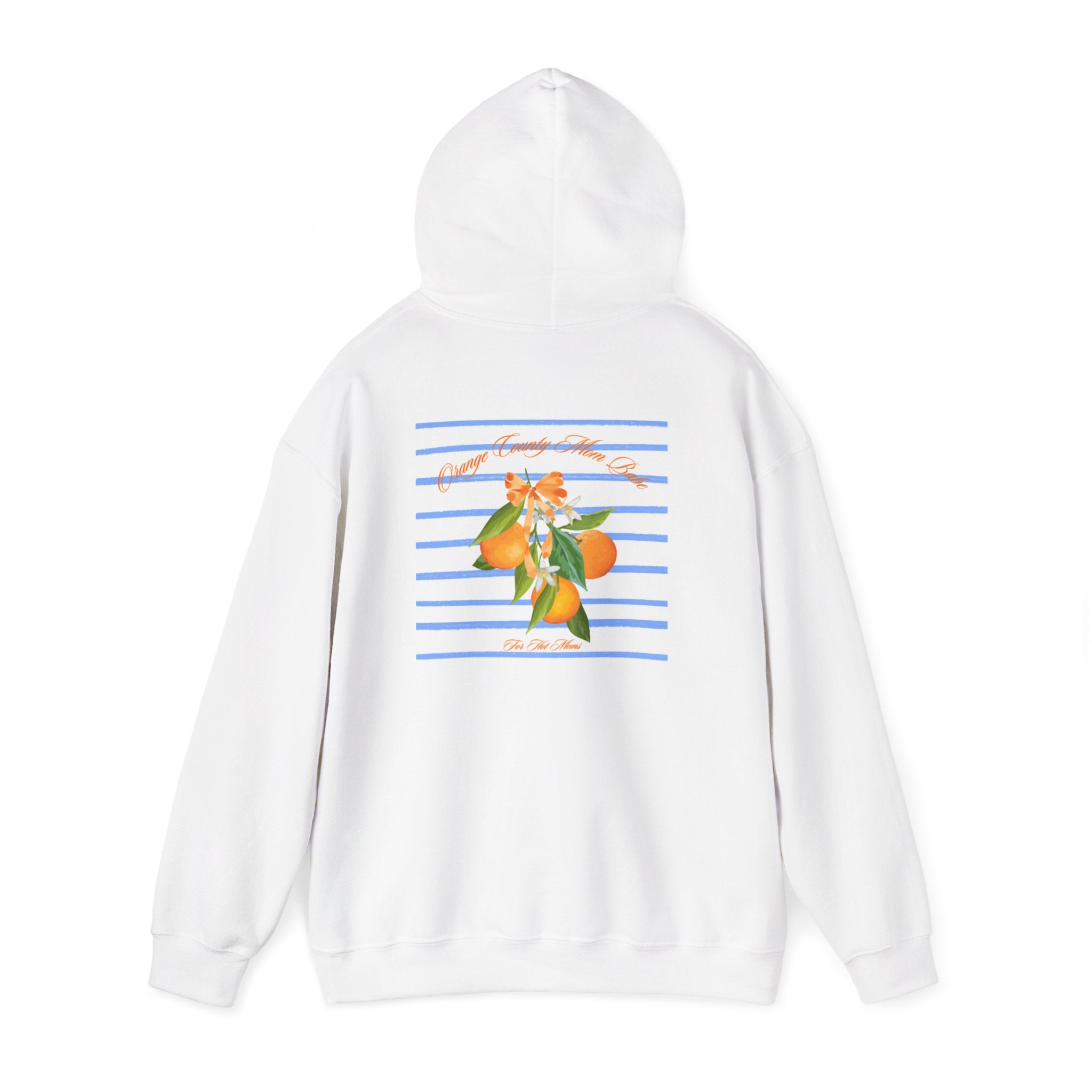 Orange County Mom Babe — Orange Blossom Graphic Hoodie