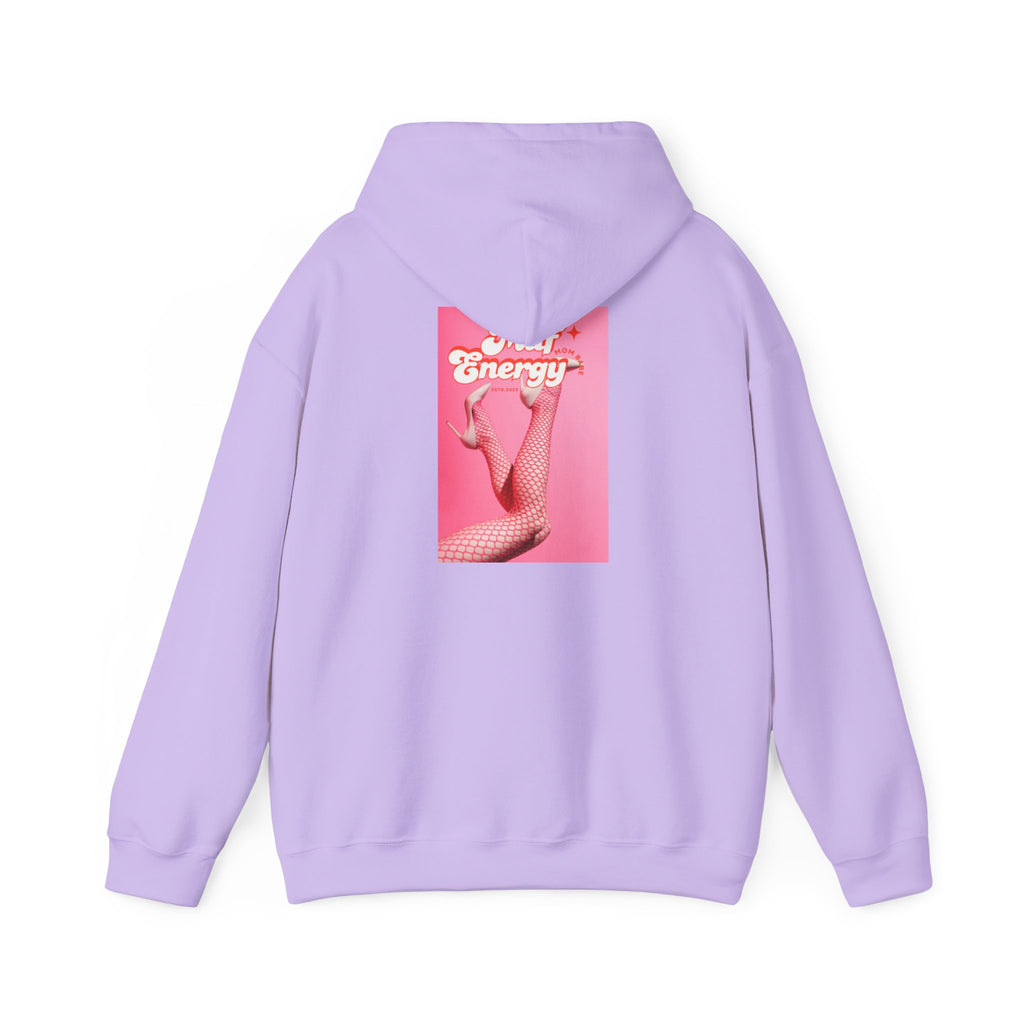 MILF Energy Mom Babe — Fishnet Graphic Hoodie