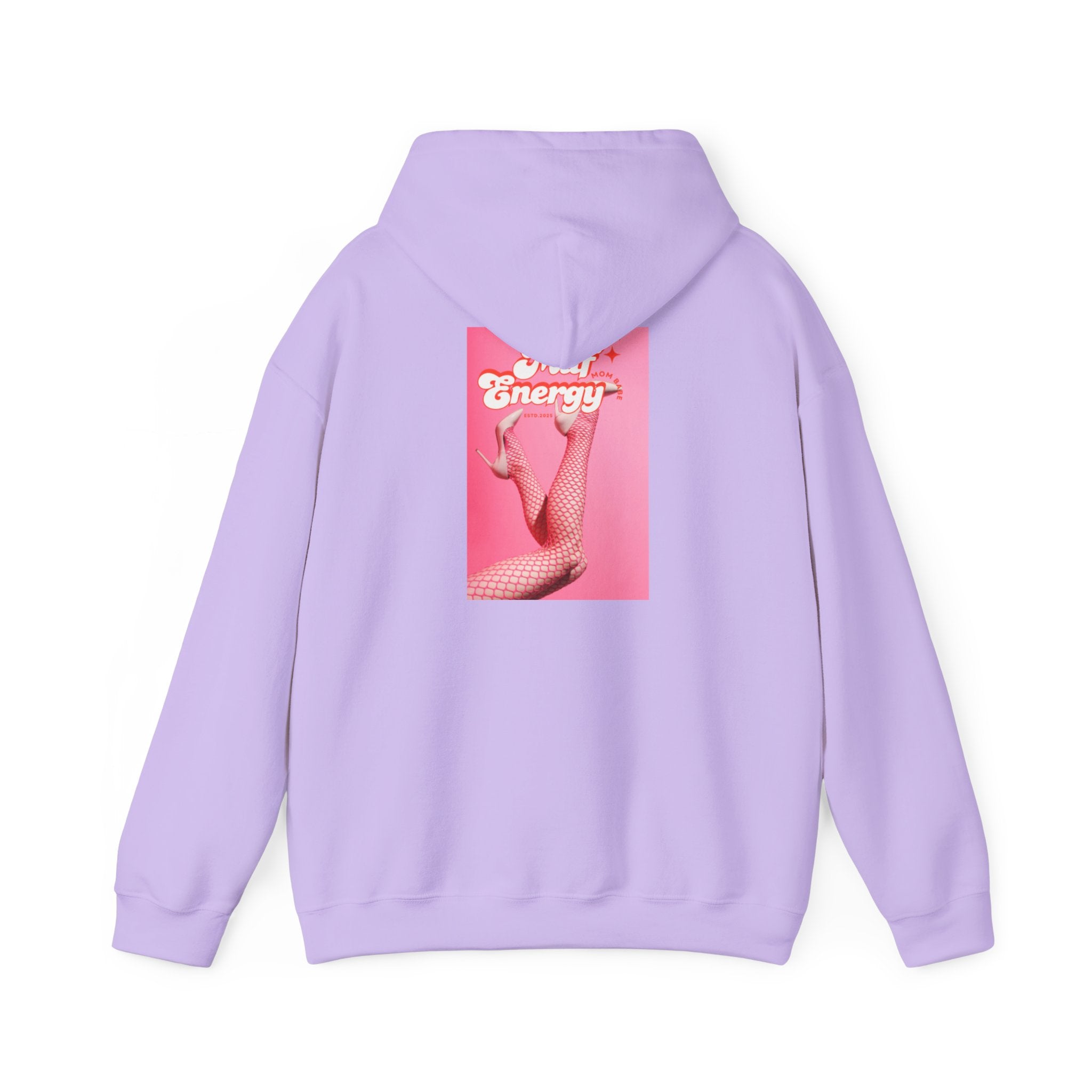 MILF Energy Mom Babe — Fishnet Graphic Hoodie