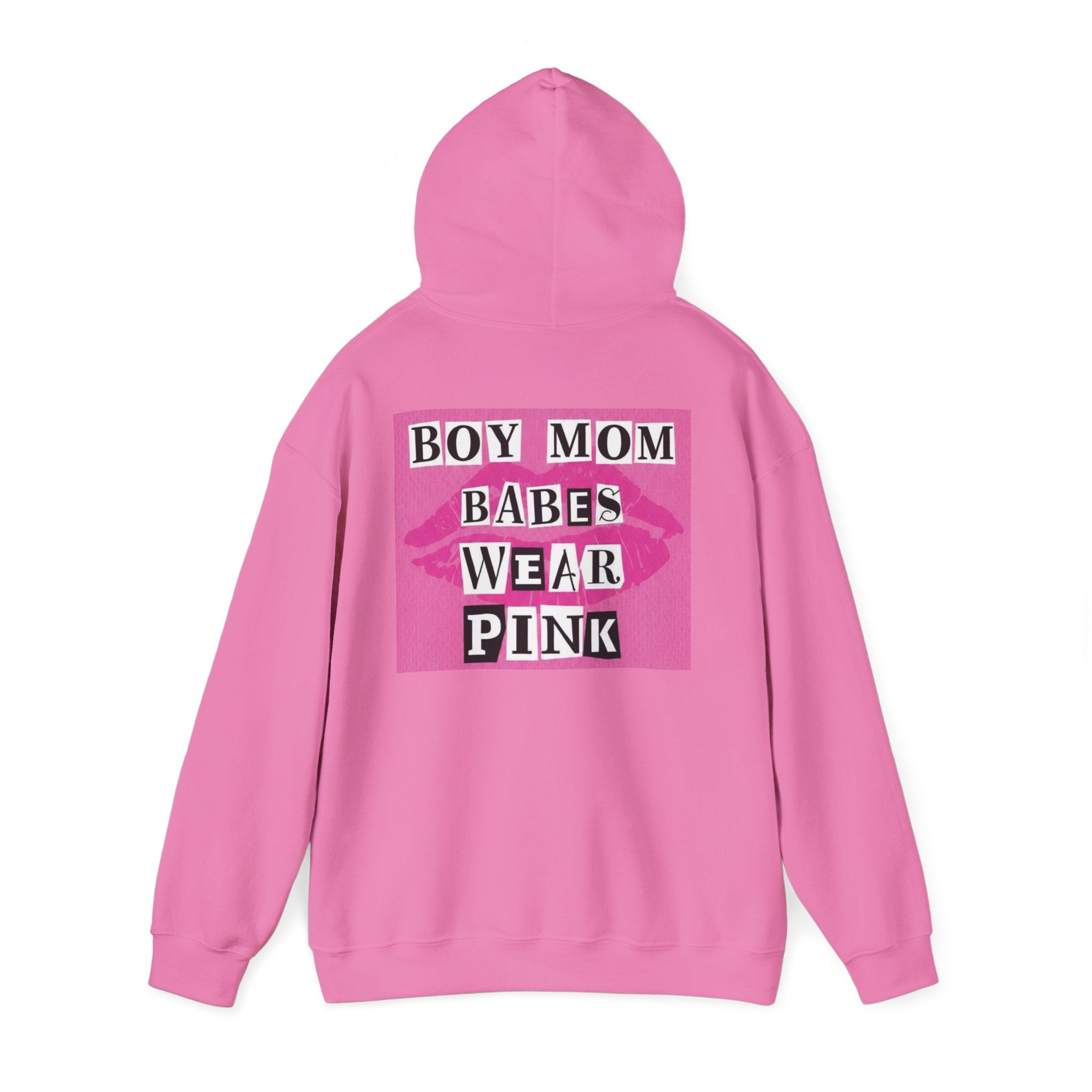 Boy Mom Babes Wear Pink - Graphic Hoodie