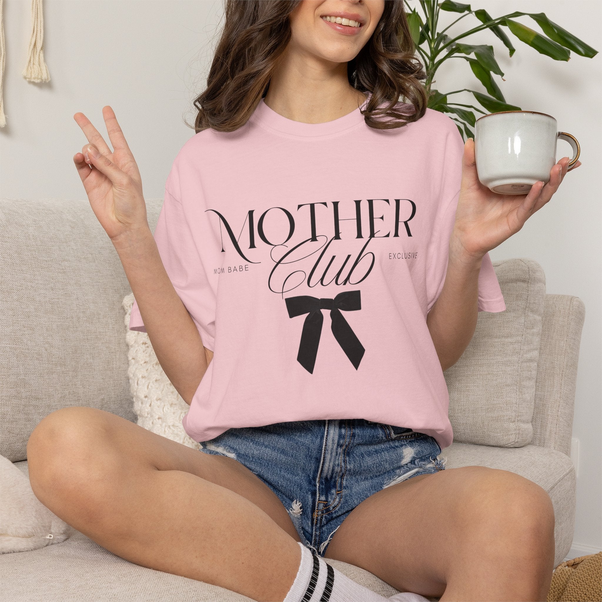Mother Club Mom Babe Exclusive Tee - Black