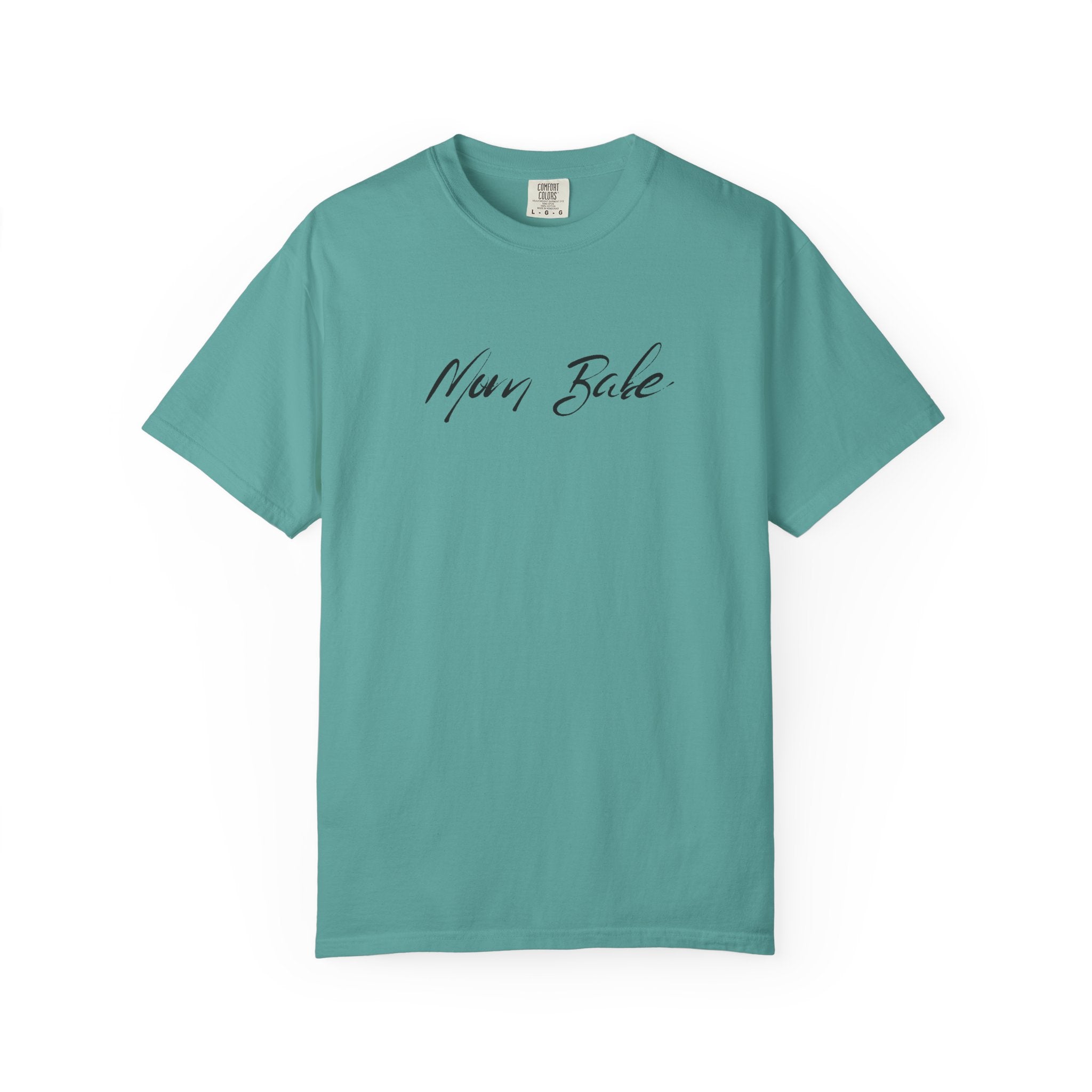 Fit Mom Social Club - Mom Babe Tee Black