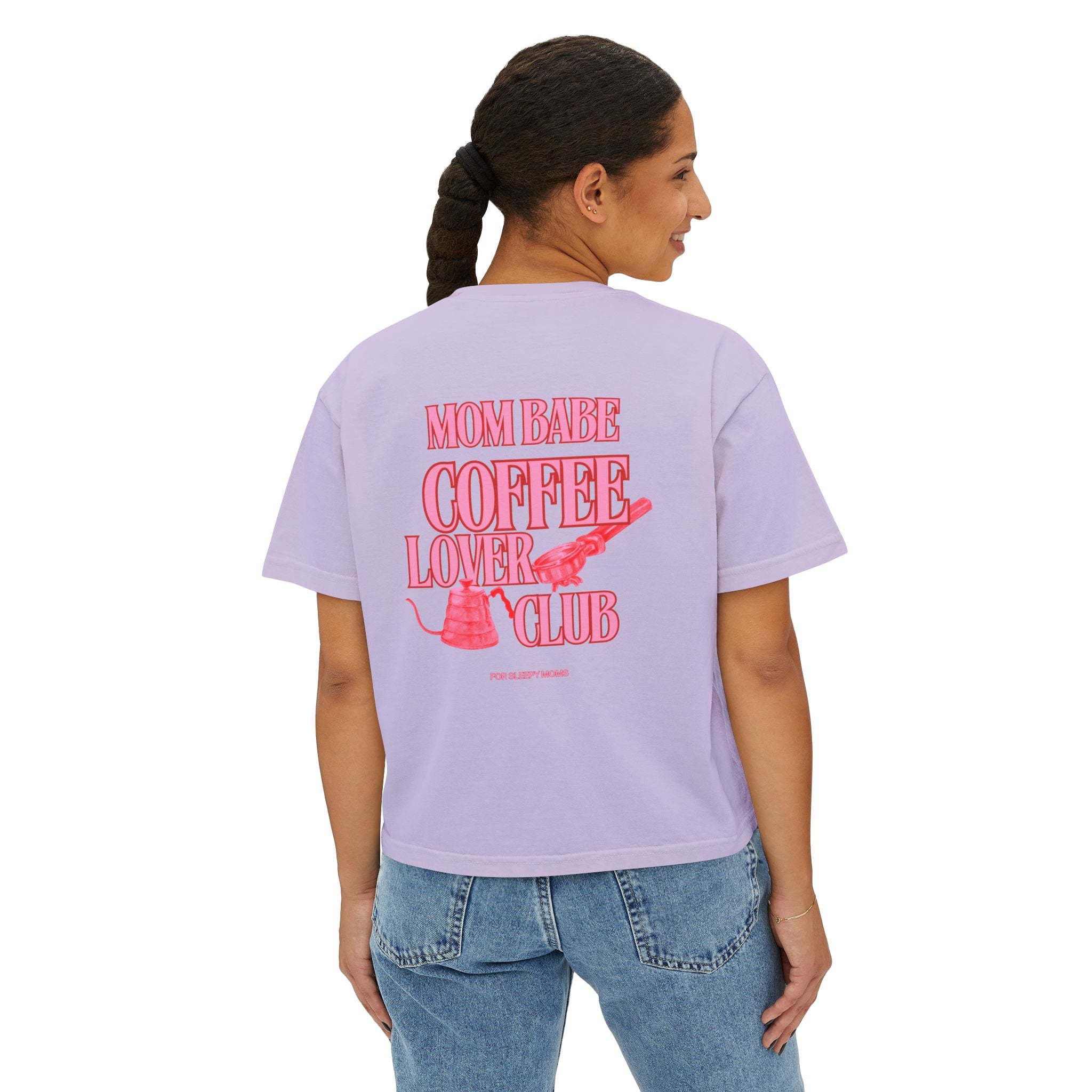 Mom Babe Coffee Lover Club - Graphic Tee