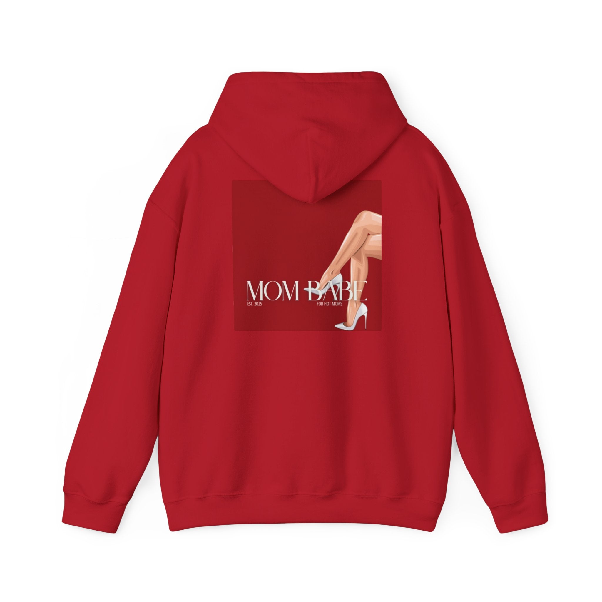 Mom Babe For Hot Moms - White Heels Graphic Hoodie