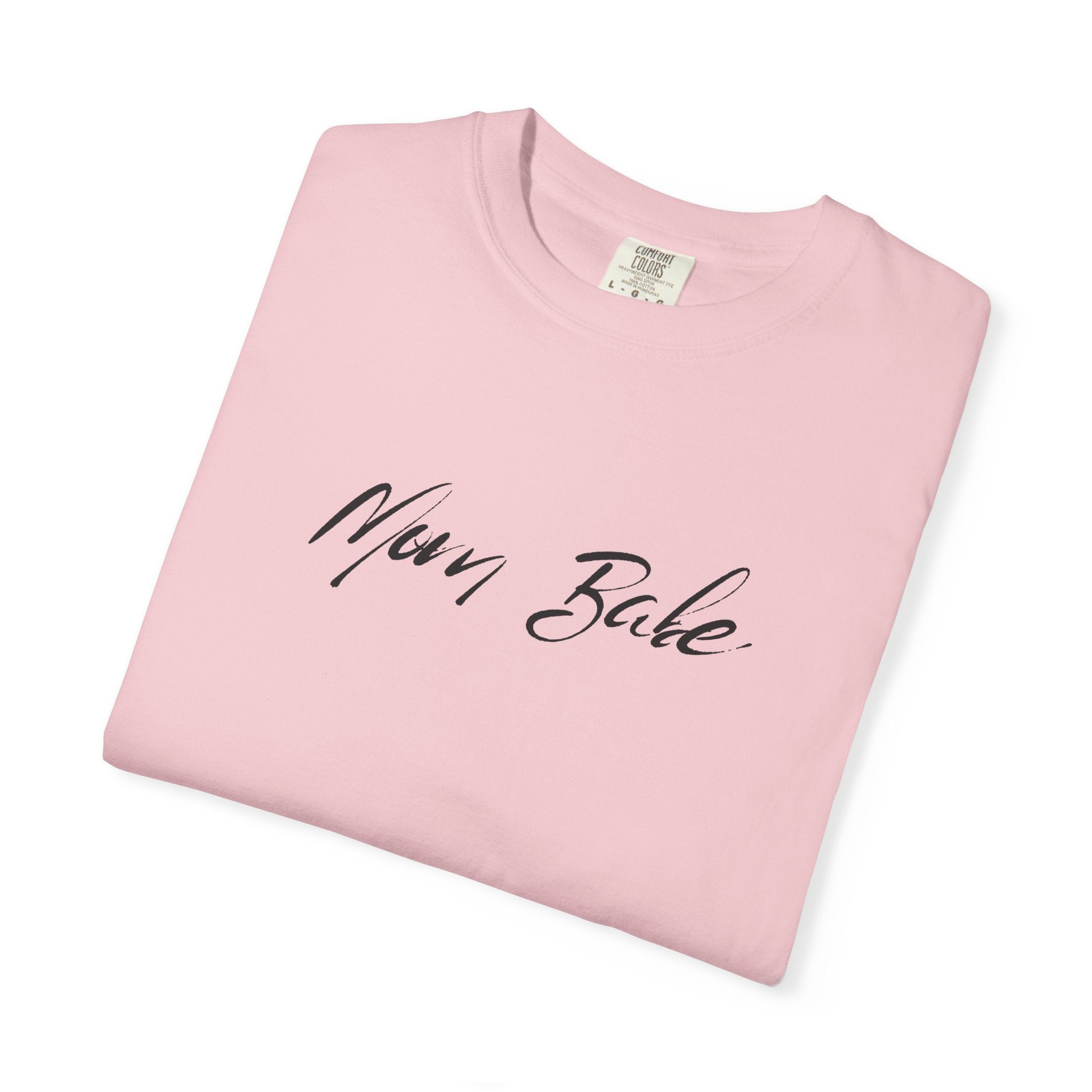 Fit Mom Social Club - Mom Babe Tee Black
