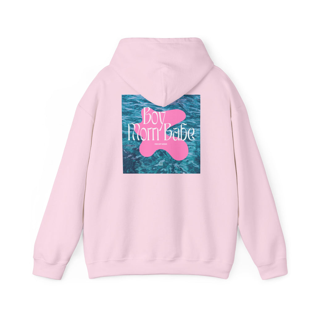 Boy Mom Babe — Water Graphic Hoodie