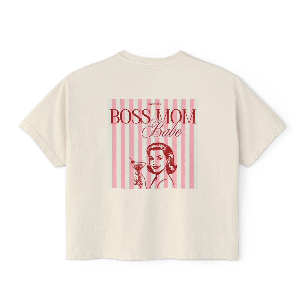 Boss Mom Babe — Vintage Retro Graphic Tee