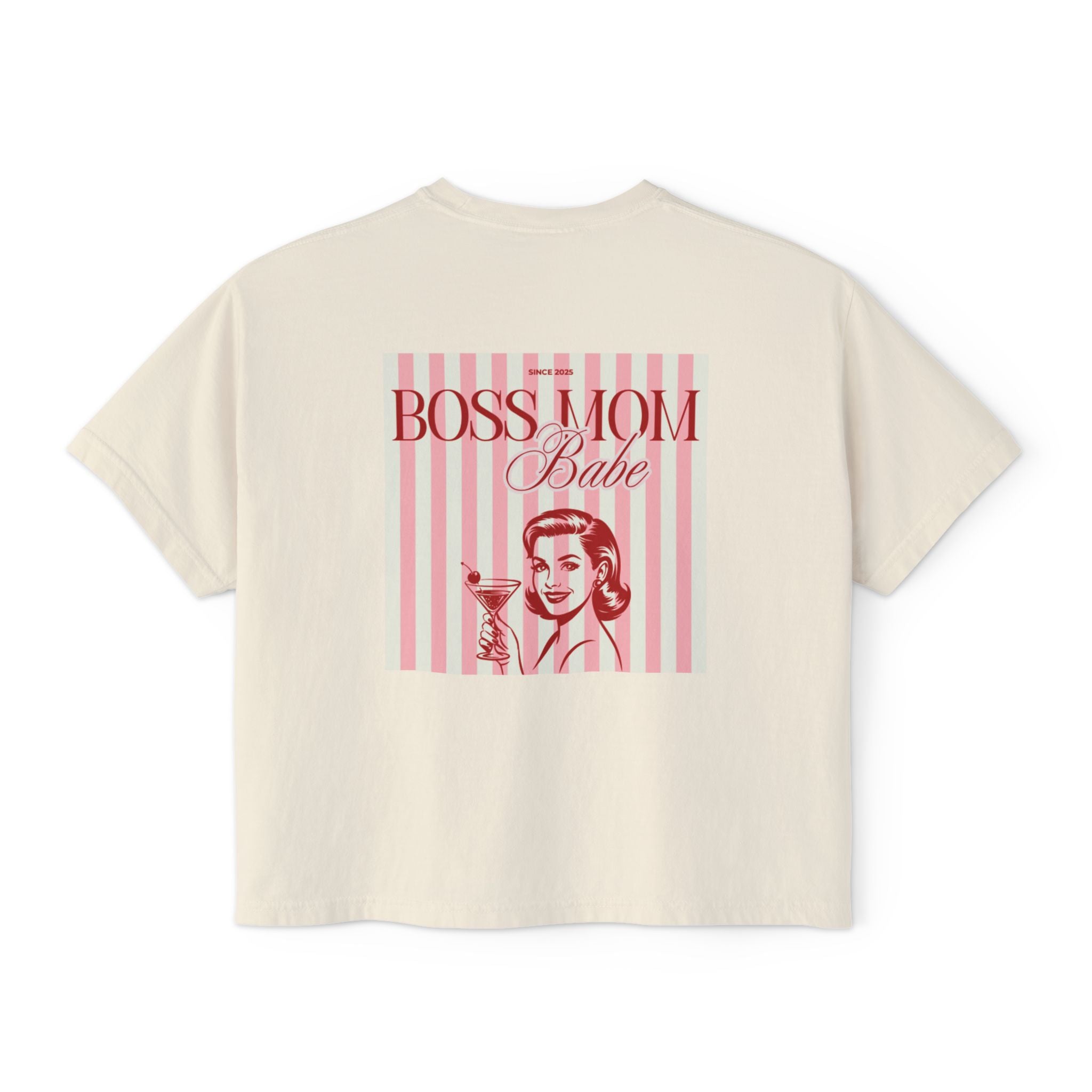 Boss Mom Babe — Vintage Retro Graphic Tee