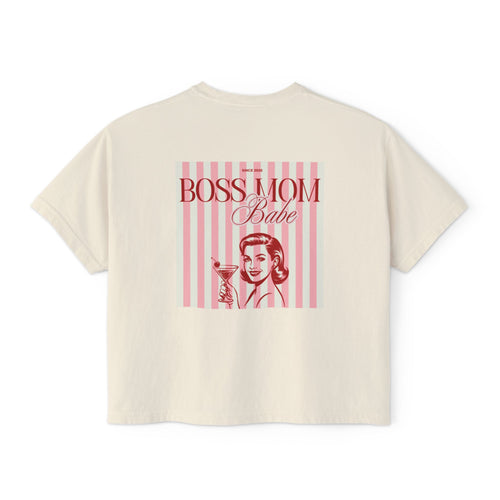 Boss Mom Babe — Vintage Retro Graphic Tee