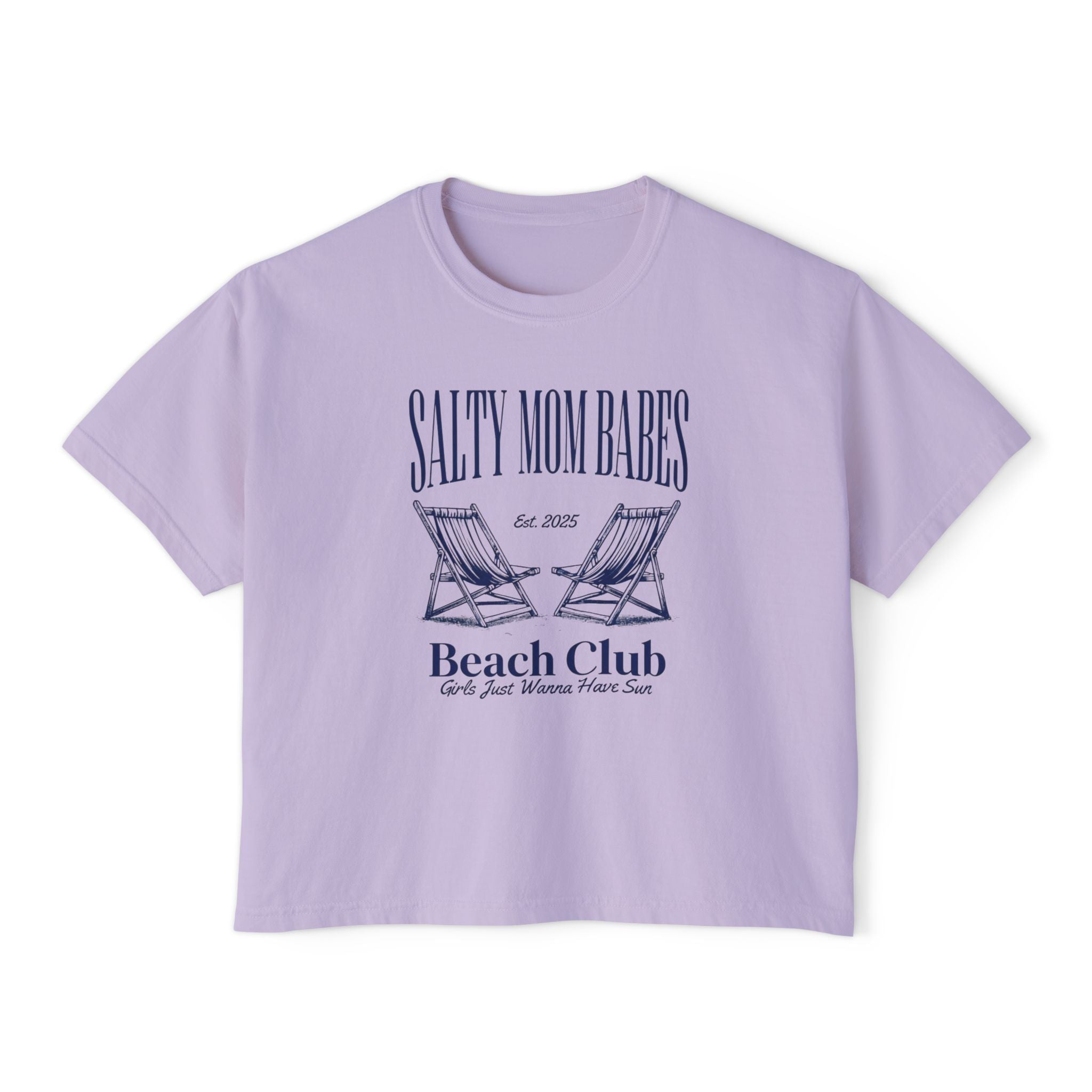 Salty Mom Babes Beach Club- Girls Just Wanna Have Sun Graphic Tee