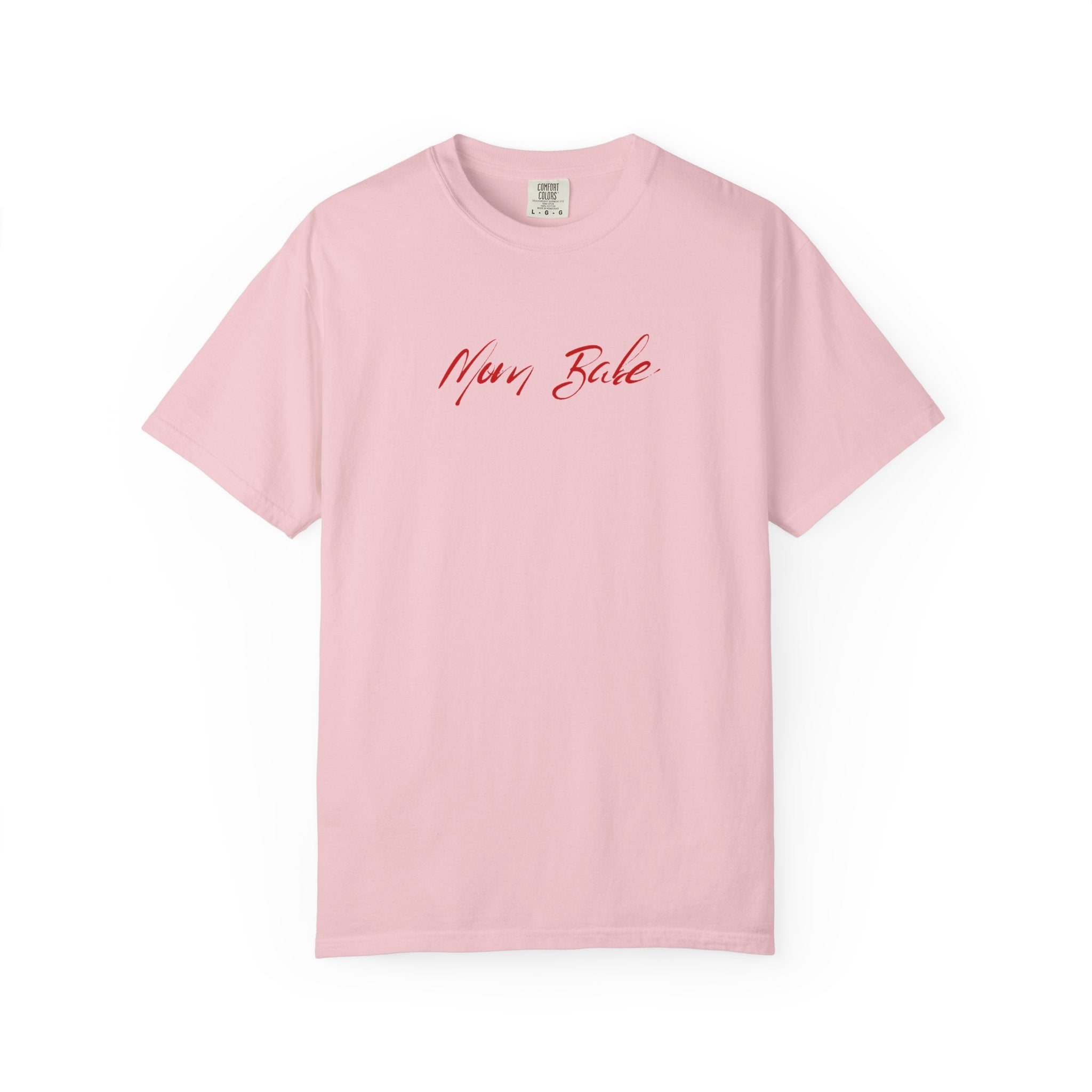 Fit Mom Social Club - Mom Babe Tee Red