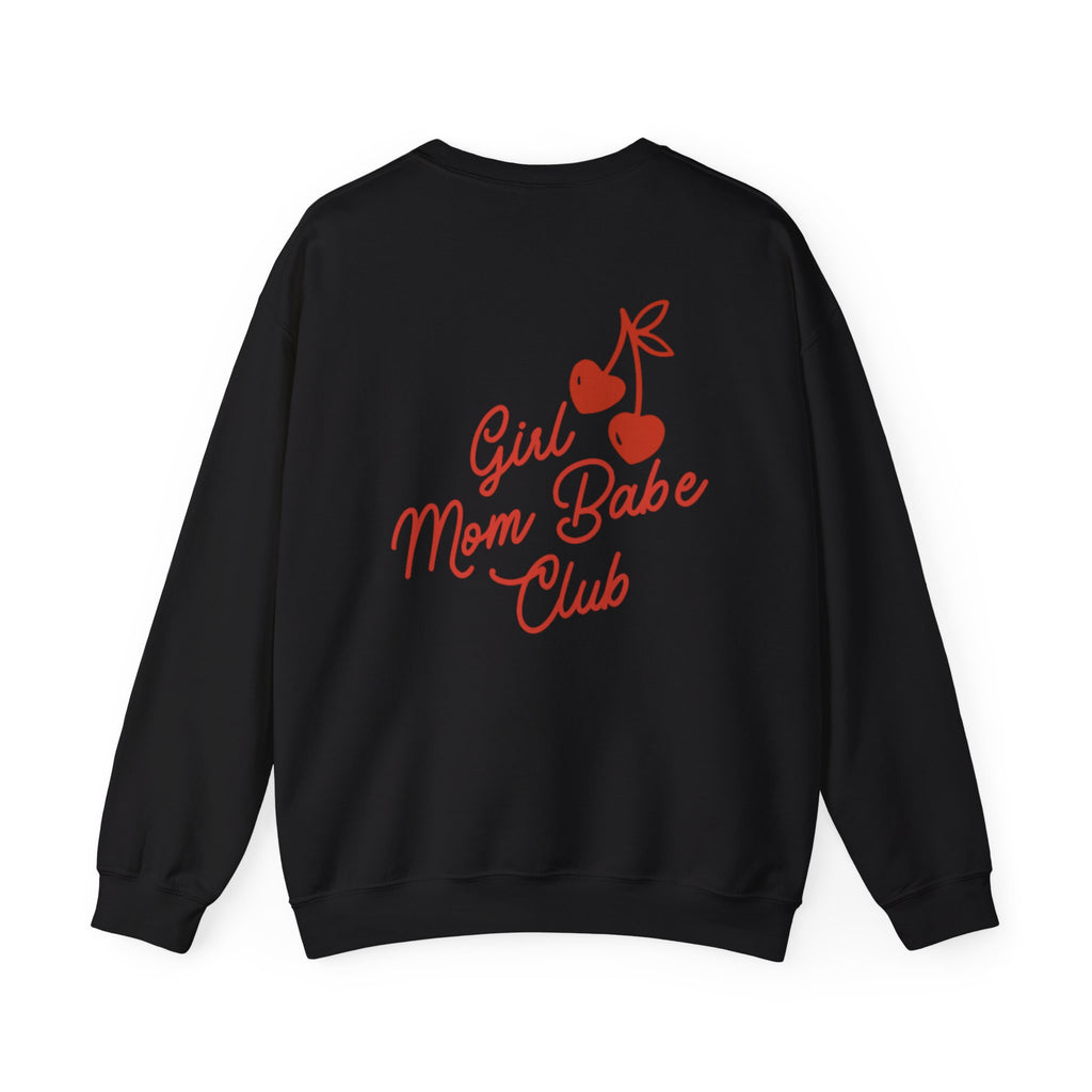 Girl Mom Babe Club - Cherry Graphic Sweatshirt