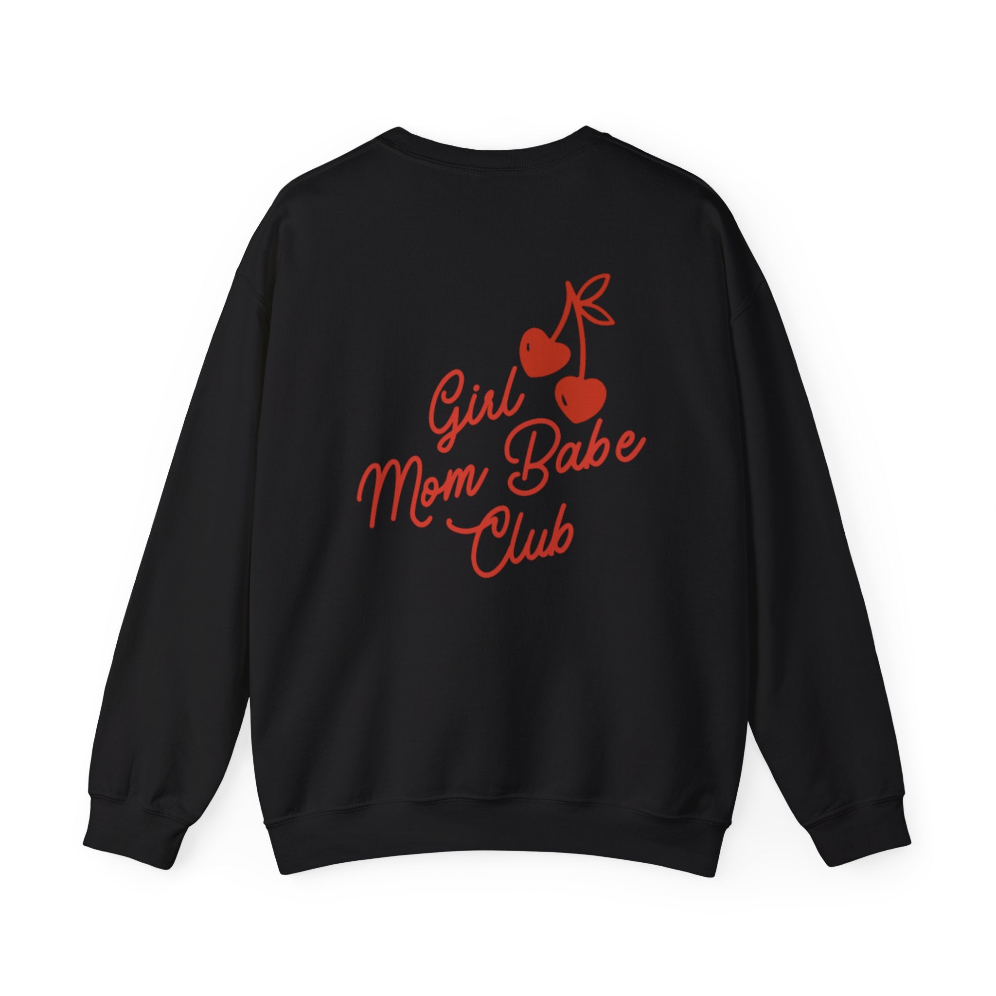 Girl Mom Babe Club - Cherry Graphic Sweatshirt