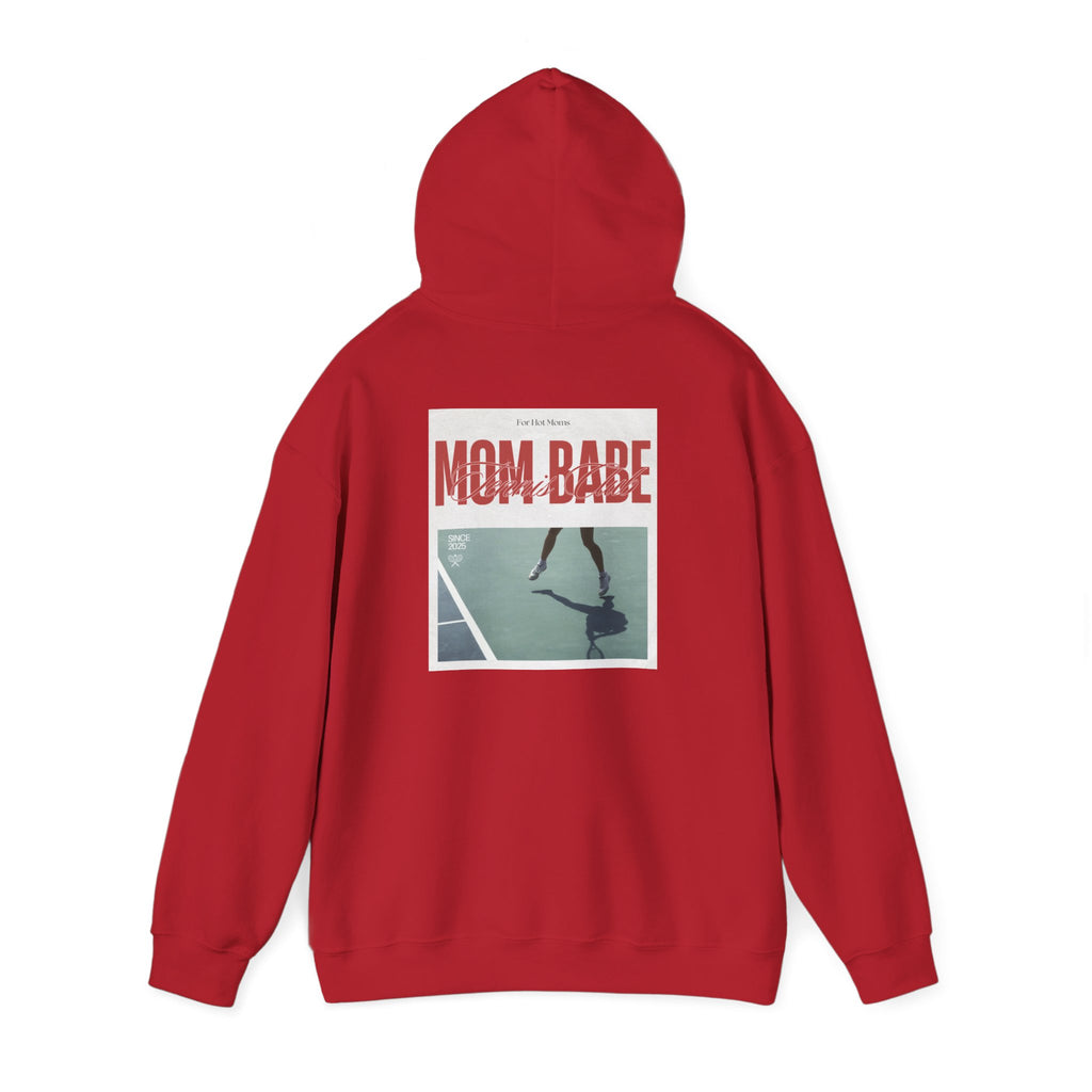 Mom Babe Tennis Club - Graphic Hoodie