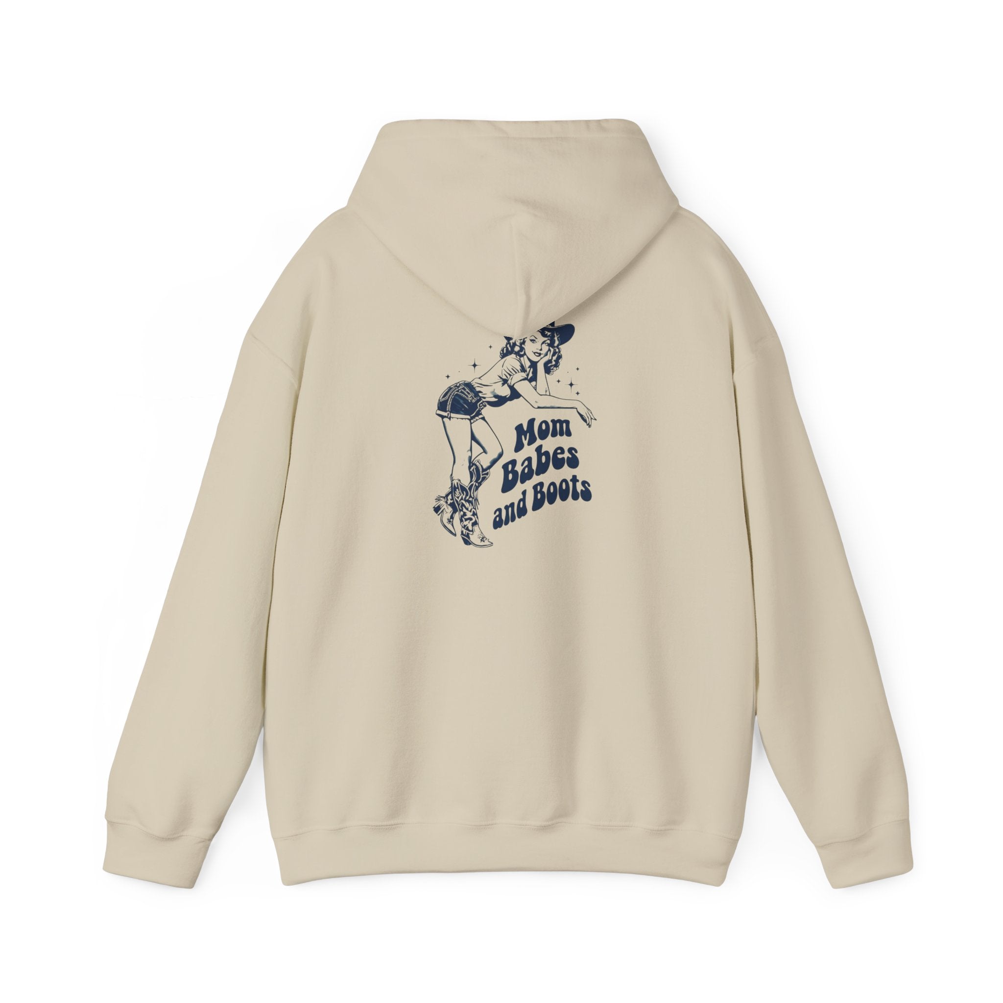 Mom Babes and Boots - Graphic Hoodie