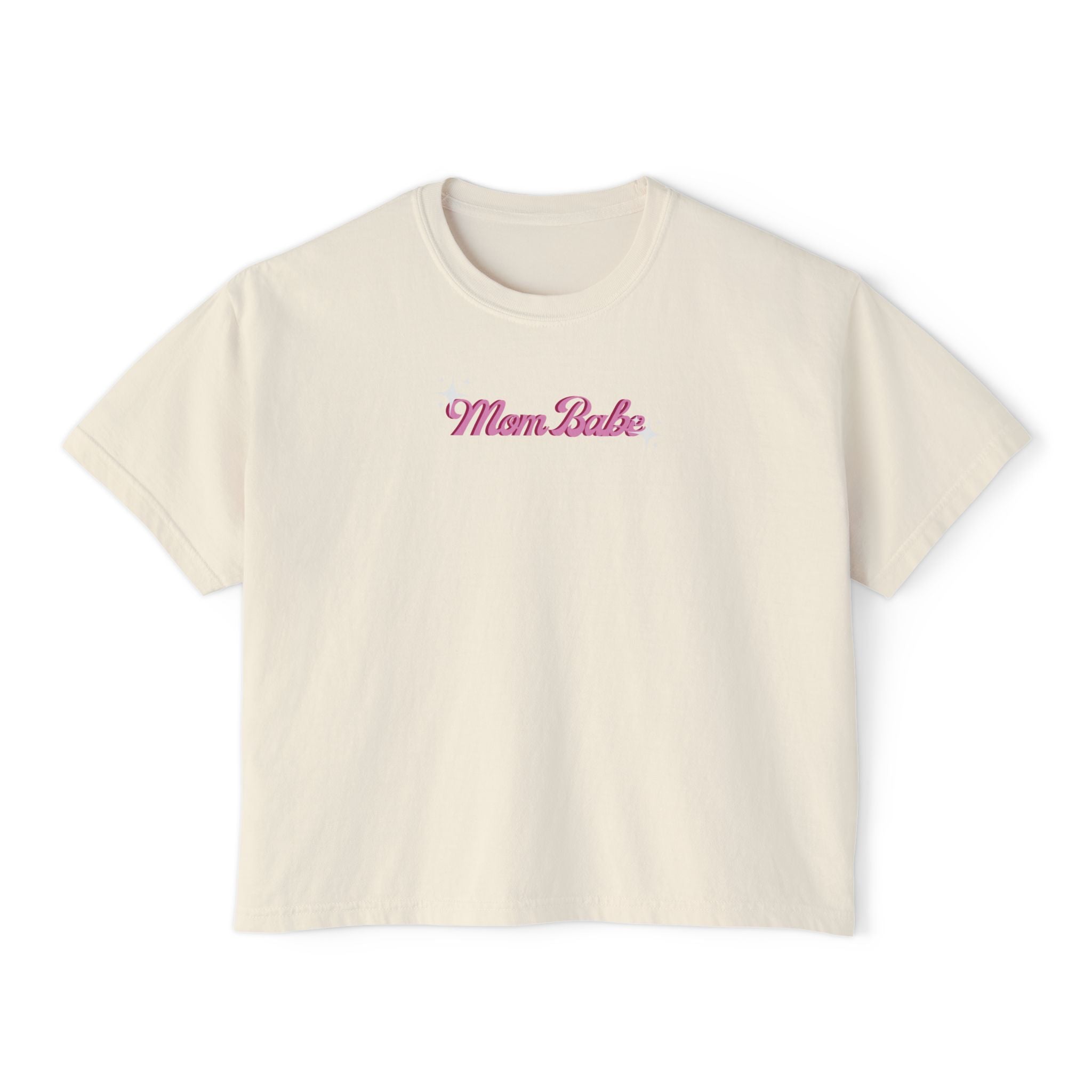 Mom Babe Club - For Hot Moms —  Pink Graphic Tee