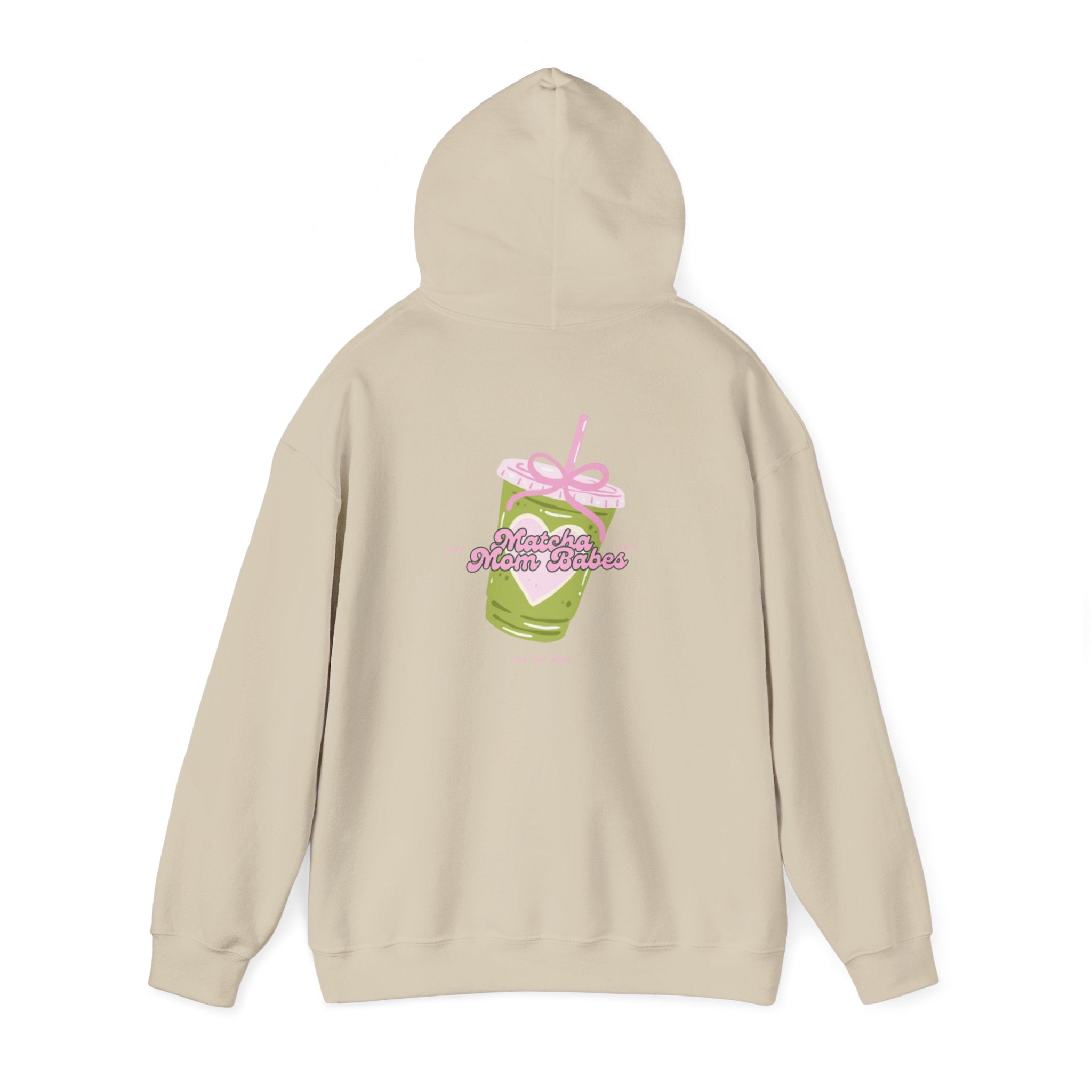 Matcha Mom Babes - Matcha Graphic Hoodie