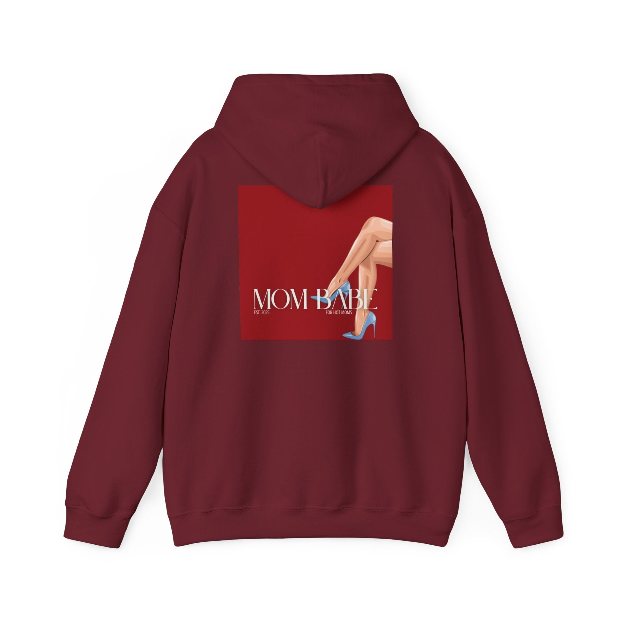 Mom Babe For Hot Moms - Blue Heels Graphic Hoodie